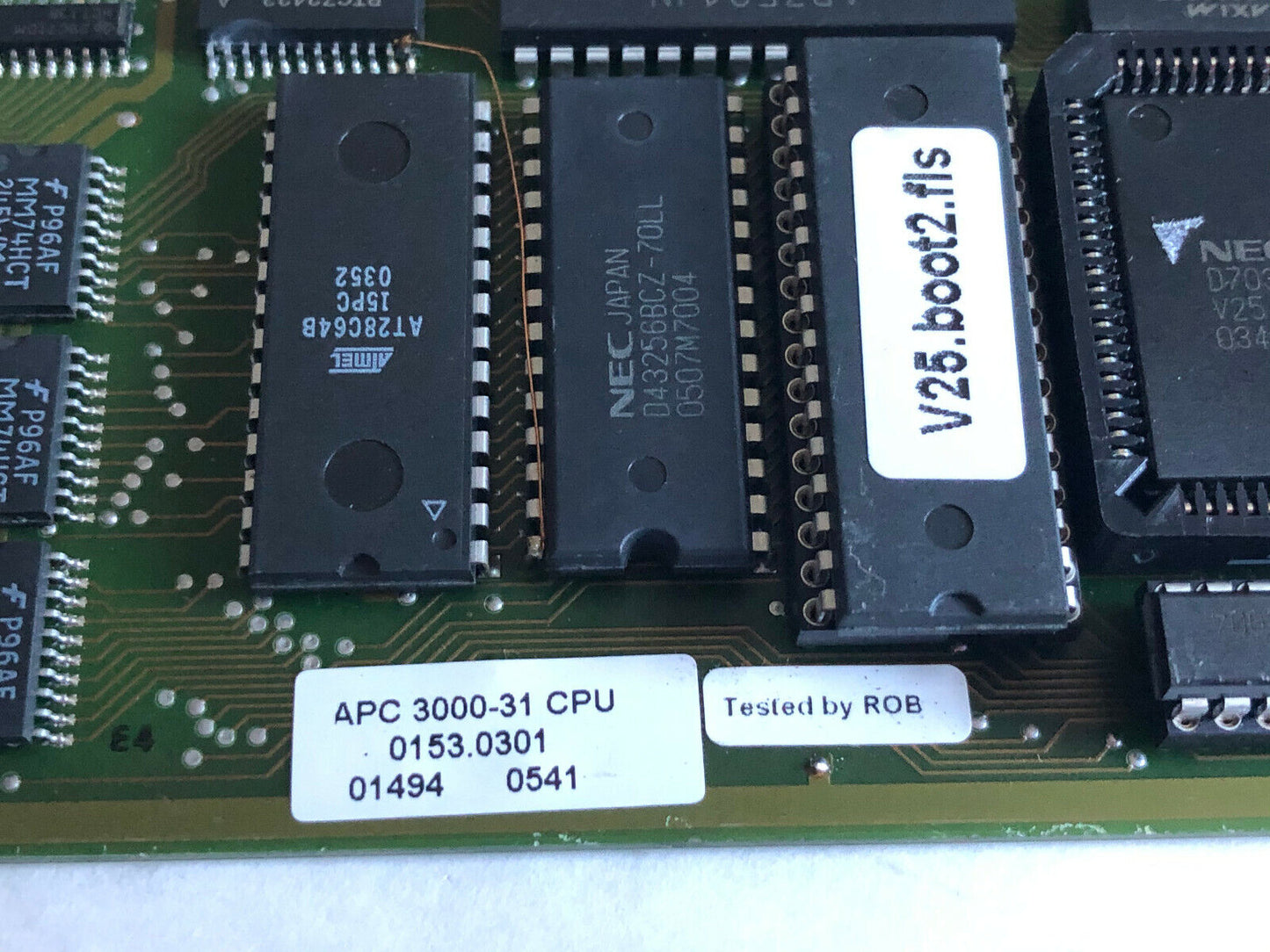 Sca Apc 3000-31 Cpu Board,0153.0301,Apc 3000-31,Ek