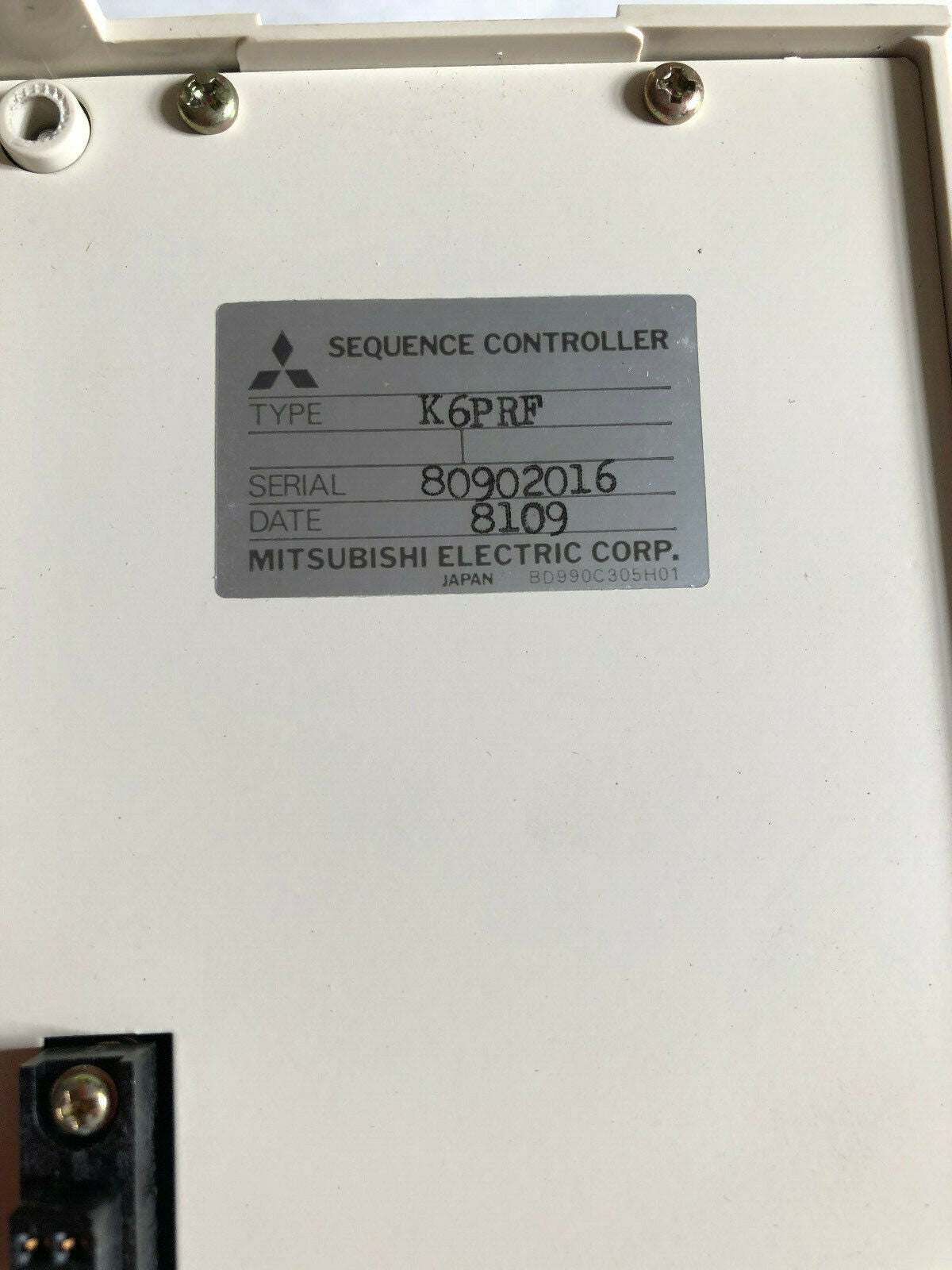 New Mitsubishi K6prf Printer Interface Unit ,Ss