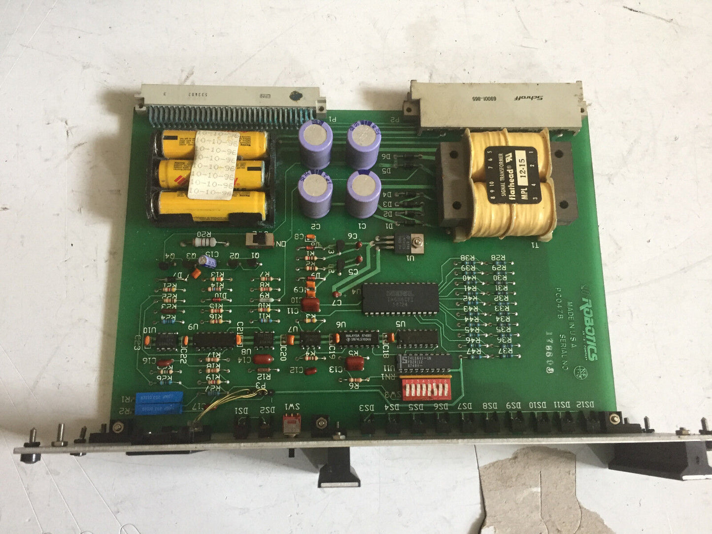 Isi Robotics Pc047b,Norgren,Isi Voltage Monitor Board Pc047b,Pc047b-1,Cz,Cs