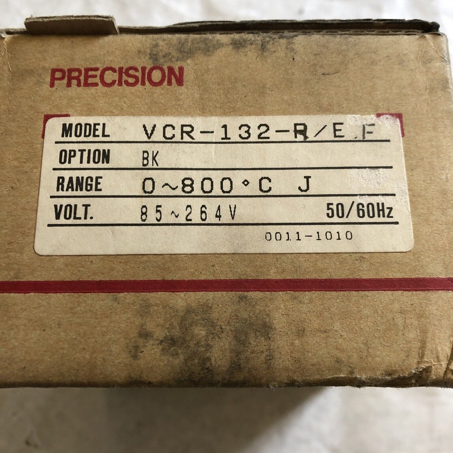 Shinko Vcr-132-R/E,Precision Vcr-138-R/E-F Temperature,Shinko Vcr,138-A/E F,Ea