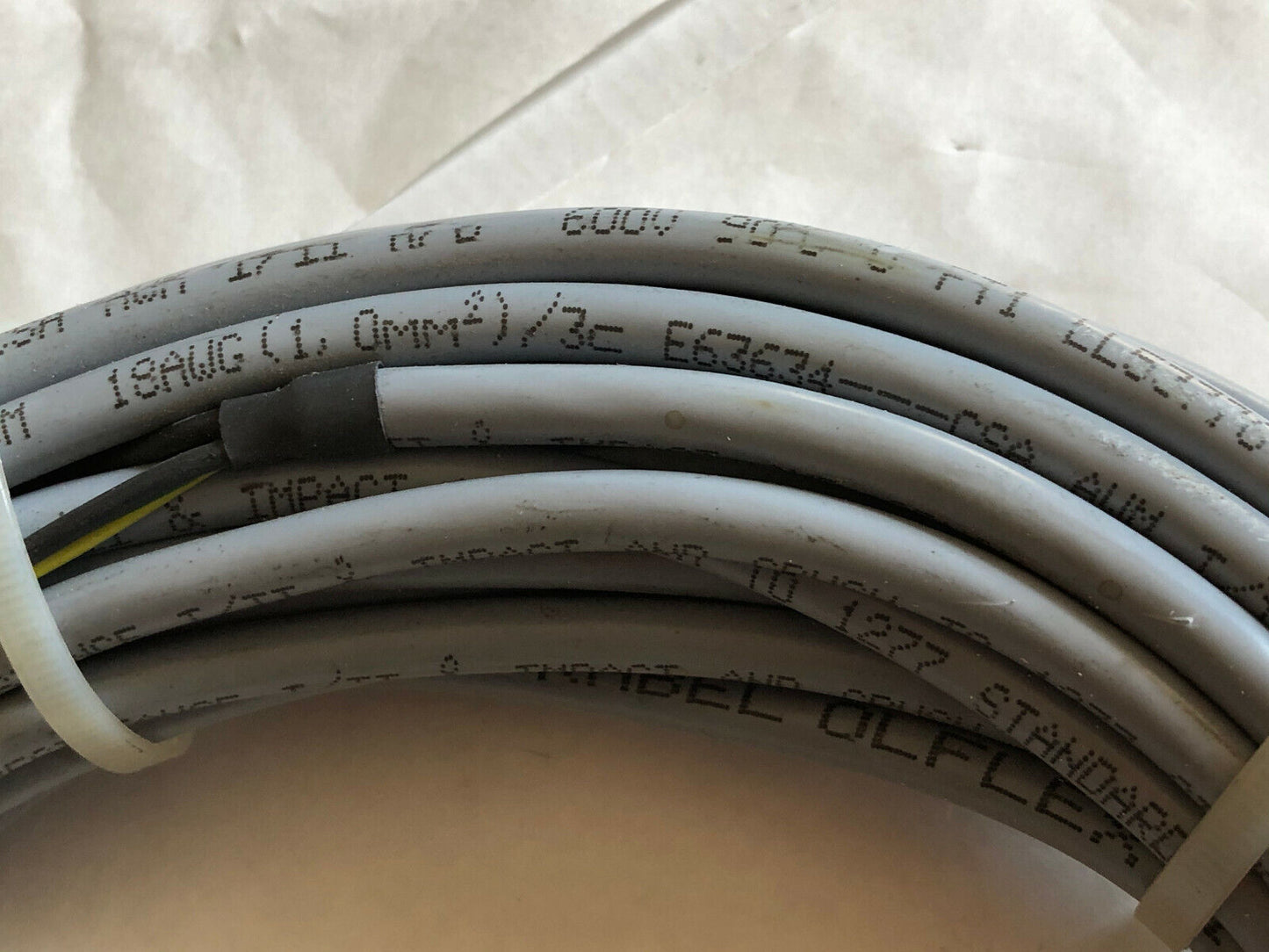 New Robotic Gmb-004-018 Hf,E63634 Machine Cable Assembly Cordset Intercon,Ew