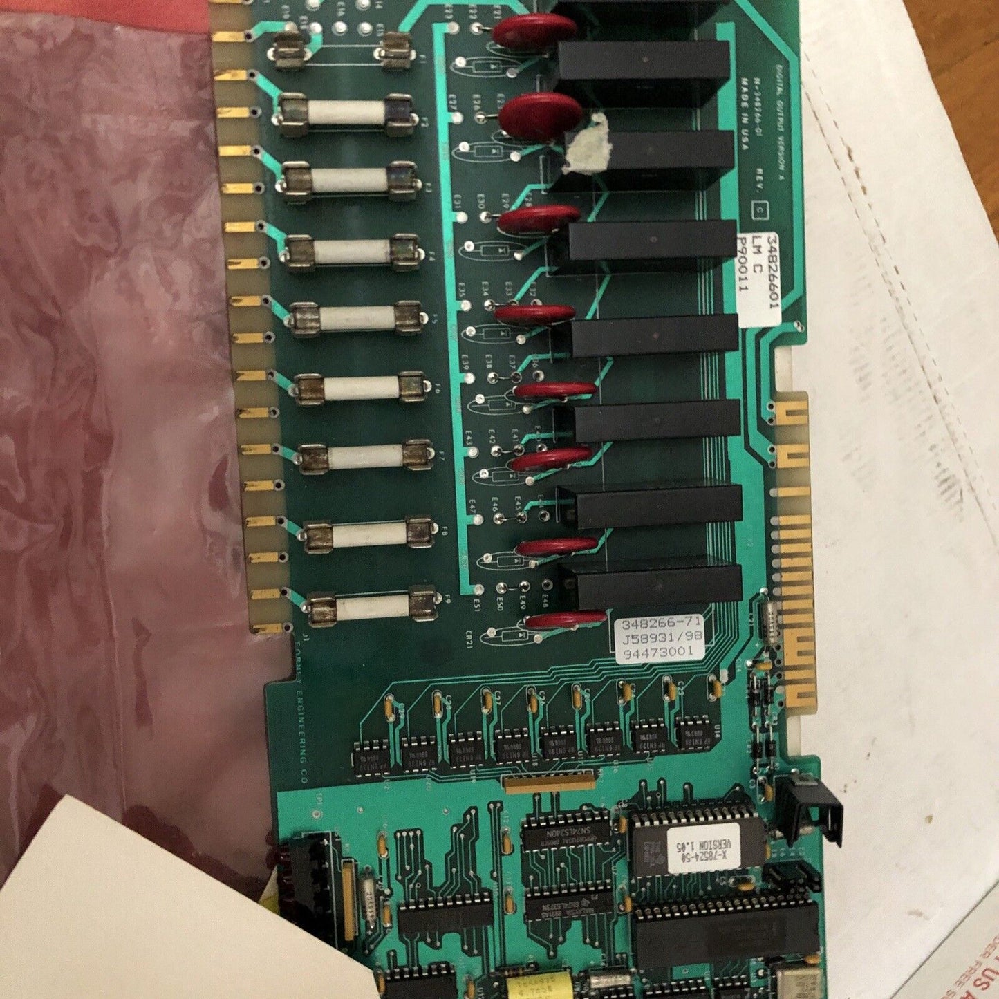 Forney N-348266-01,348266-01,34826671 Digital Output Version A (Need Fuse),Cz,Bw