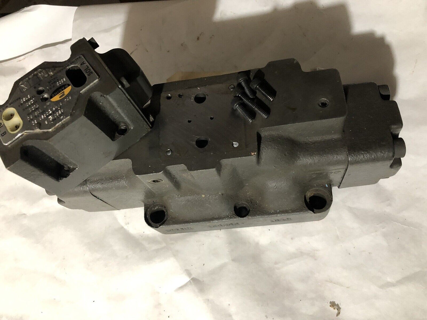 Racine Fd4 Bths 706Sd 30 Double-Solenoid 4Way Hydraulic Valve (Need Repair),Tn