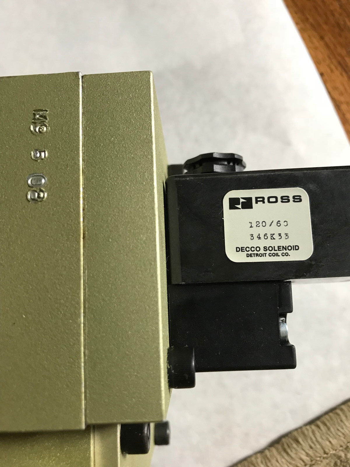 New Ross 2778C5905 Pilot Operated Check Valve. 3/4"Npt, 120Vac,Ep