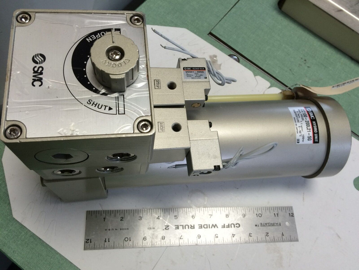 New Smc Cc100-200L21-5G,Ccvl21-5G Hydro Unit,Cc Valve V0301-005G Dc24v,Bo