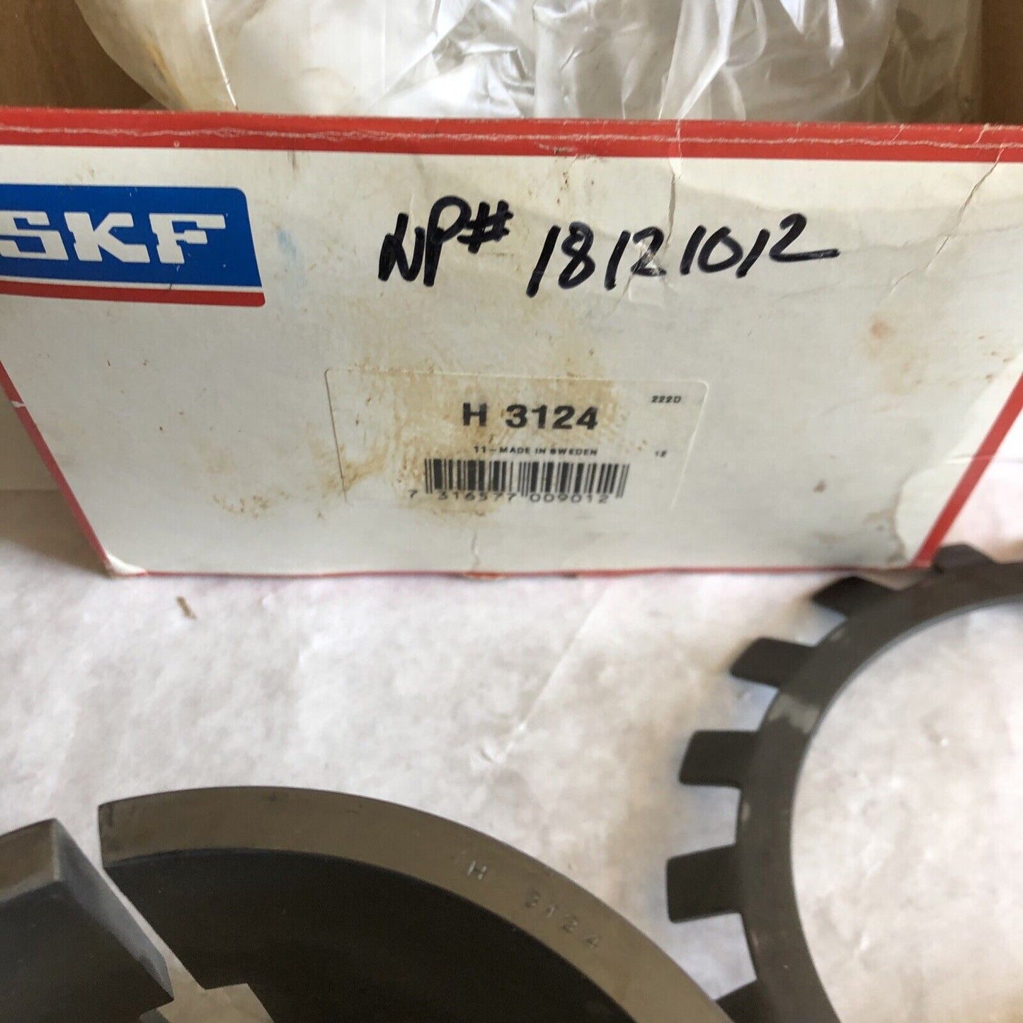 Skf H-3124 Adapter Sleeve W/H 3124 Lock Nut Locking Device 110Mm,Skf D29 Km24,Bt