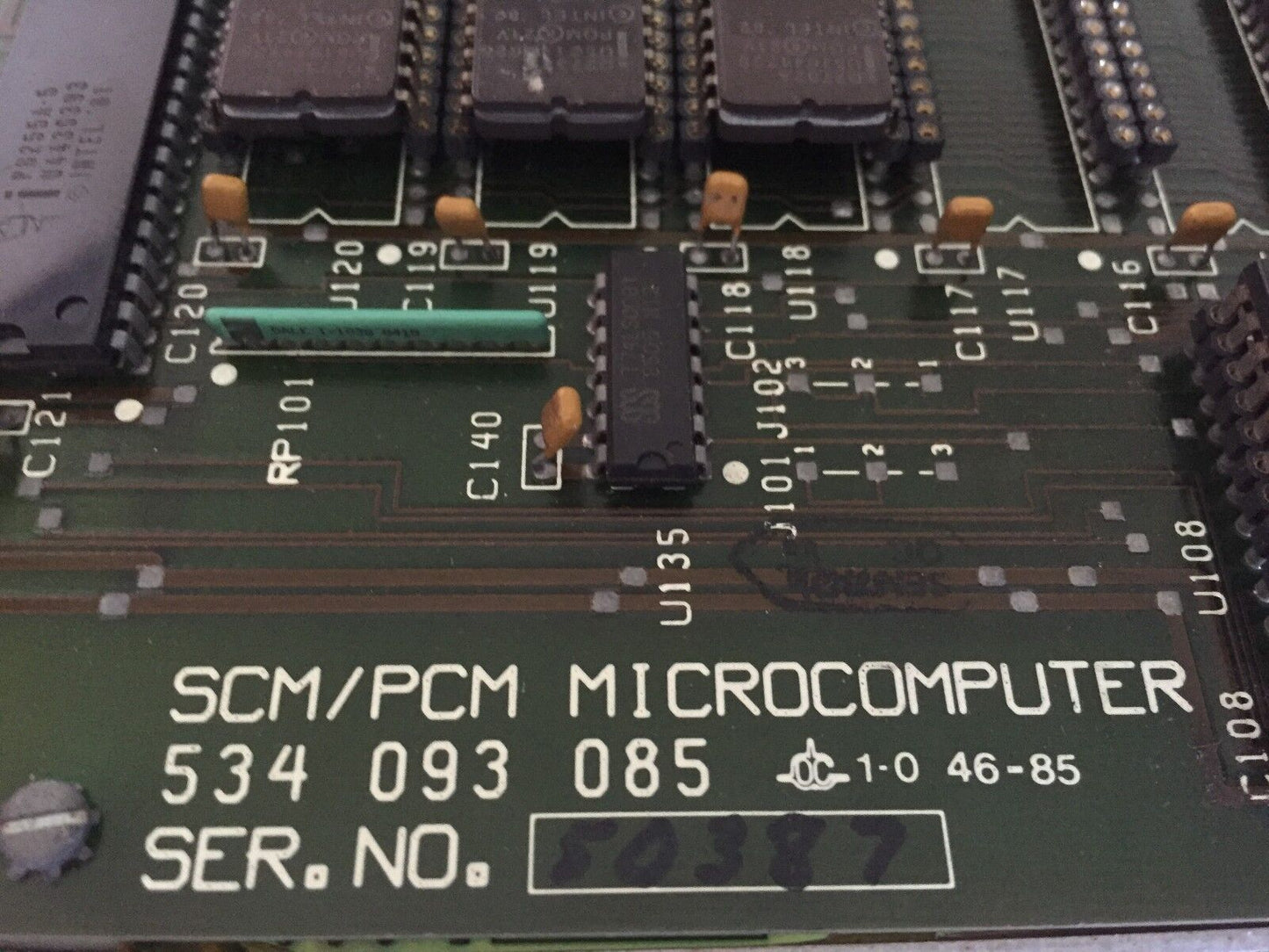 Sentrol 534 093 085,Scm/Pcm Processor 533 201 154 Microcomputer,533 201 155,Ea