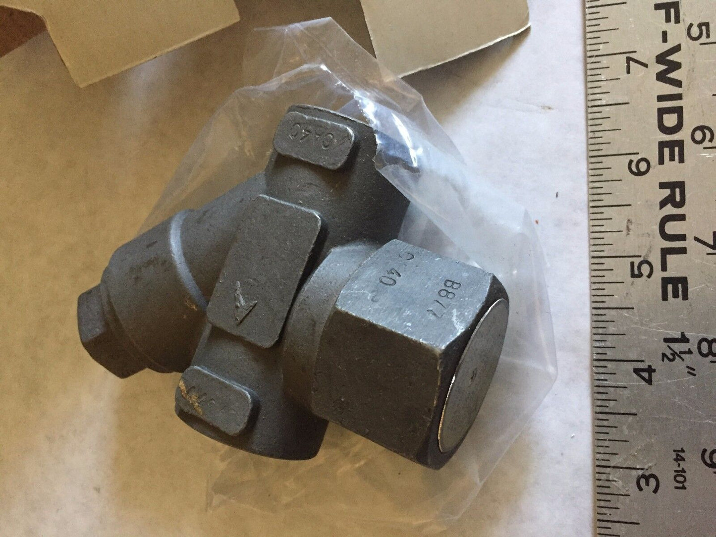 New Itt Td6426 Pma 600Ps Hoffman 405157 Thrmodisc Steam Trap,3/4" Npt,Bm