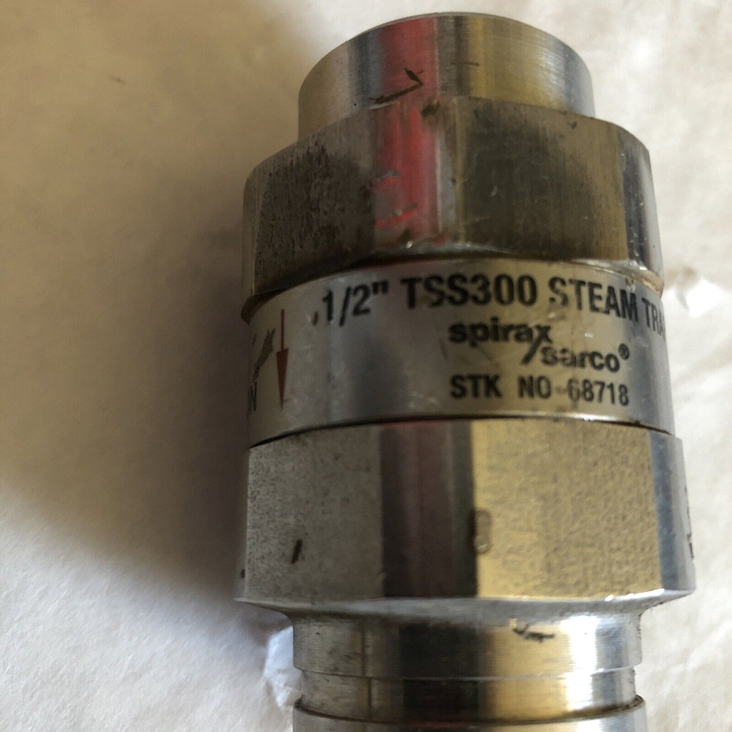 Spirax Sarco 1/2" Tss300 1/2” Npt Steam Trap Stk Valve,Tss-300,68718,62002,Bp