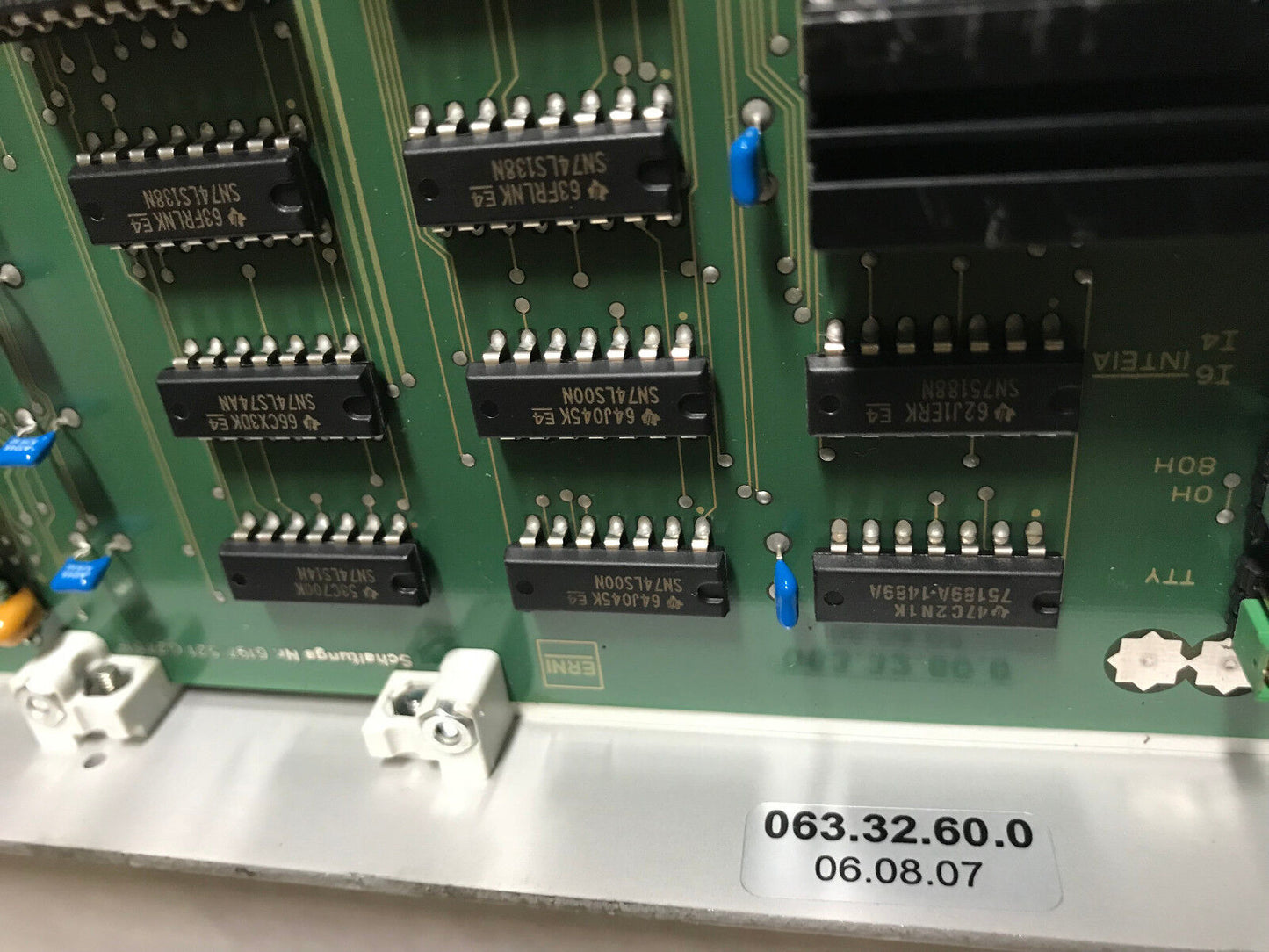 Erni Board 6120.521.201, 990E.Cpu.201, Cpu 990E Pcb,Ag,Ev,Aj