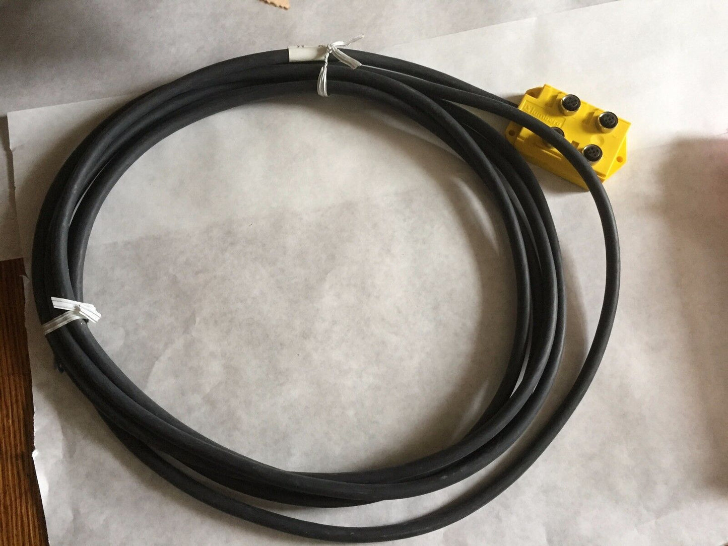 New Lumberg Asb 4Y 5/4-12Xx,Lumberg Asb4y5/4-12/5M,4 Port 5 Pin 6Meter,Eb