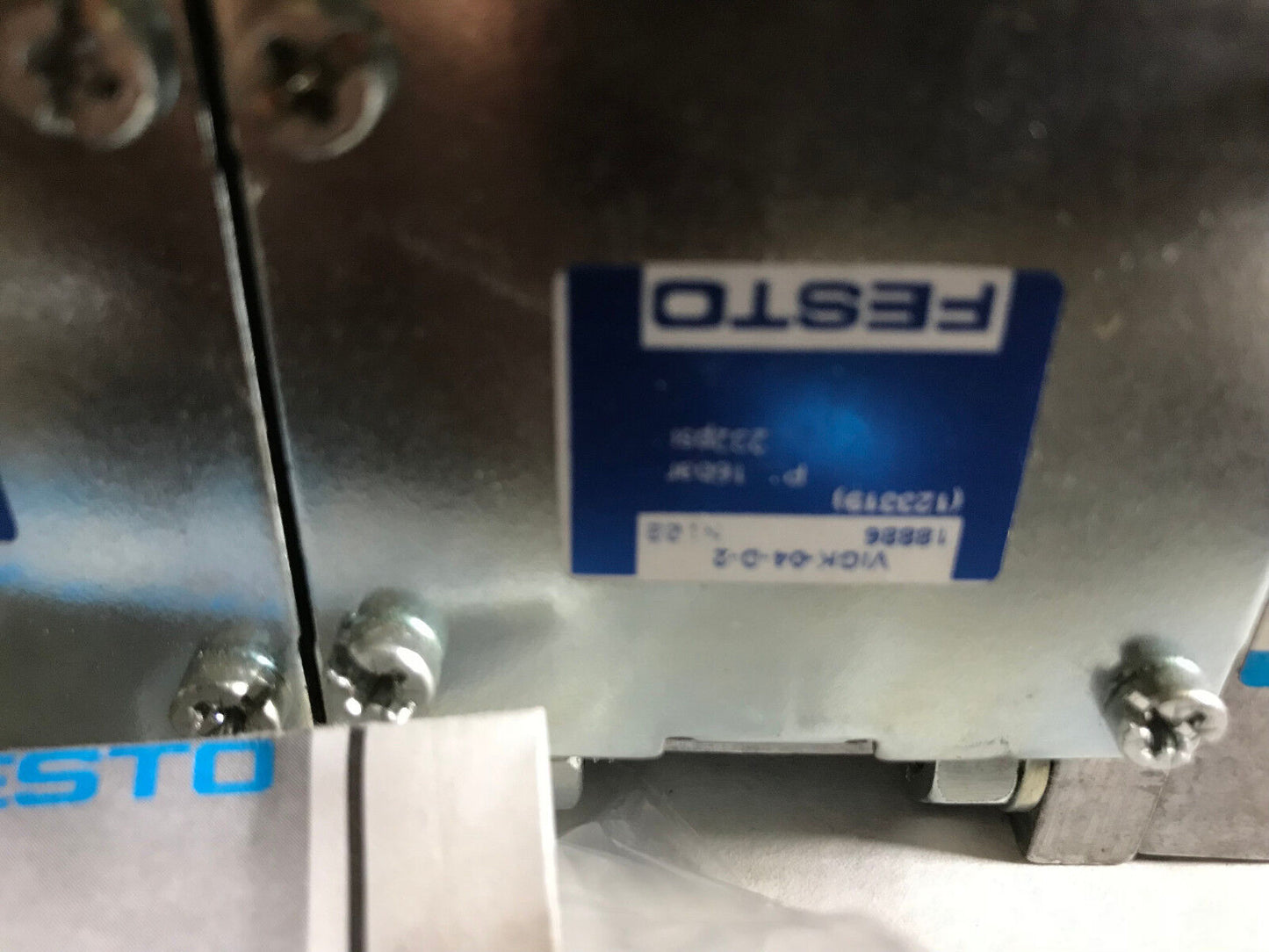 Festo 41P-2-03-Pyz-Mp4:3(M),Terminal Manifold Valve Vimp-04-D-2,Muh-Zp-D-2-24G