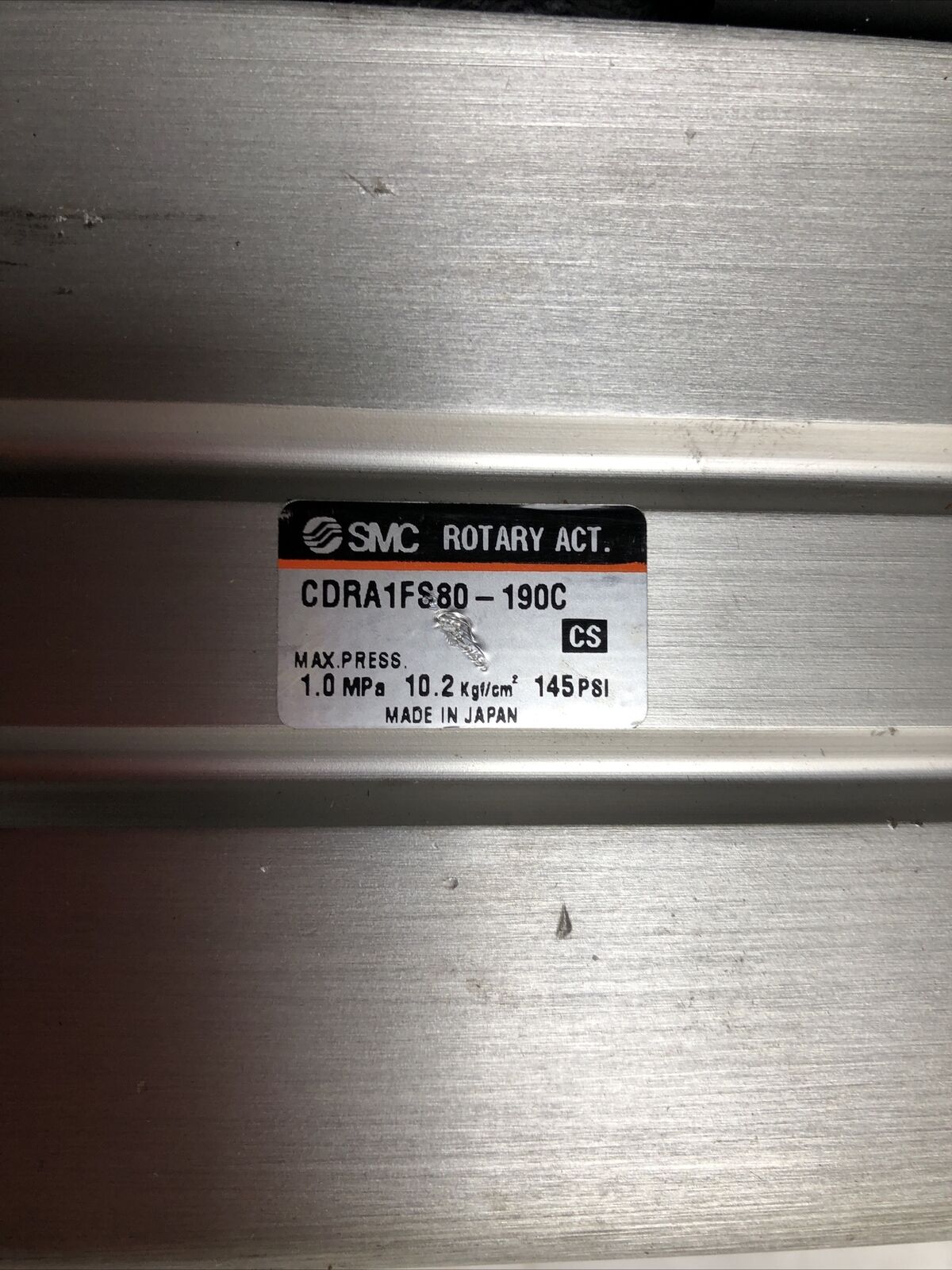 New Smc Cdra1fs80-190C Pneumatic Rotary Actuator,190* Rotation,Fc