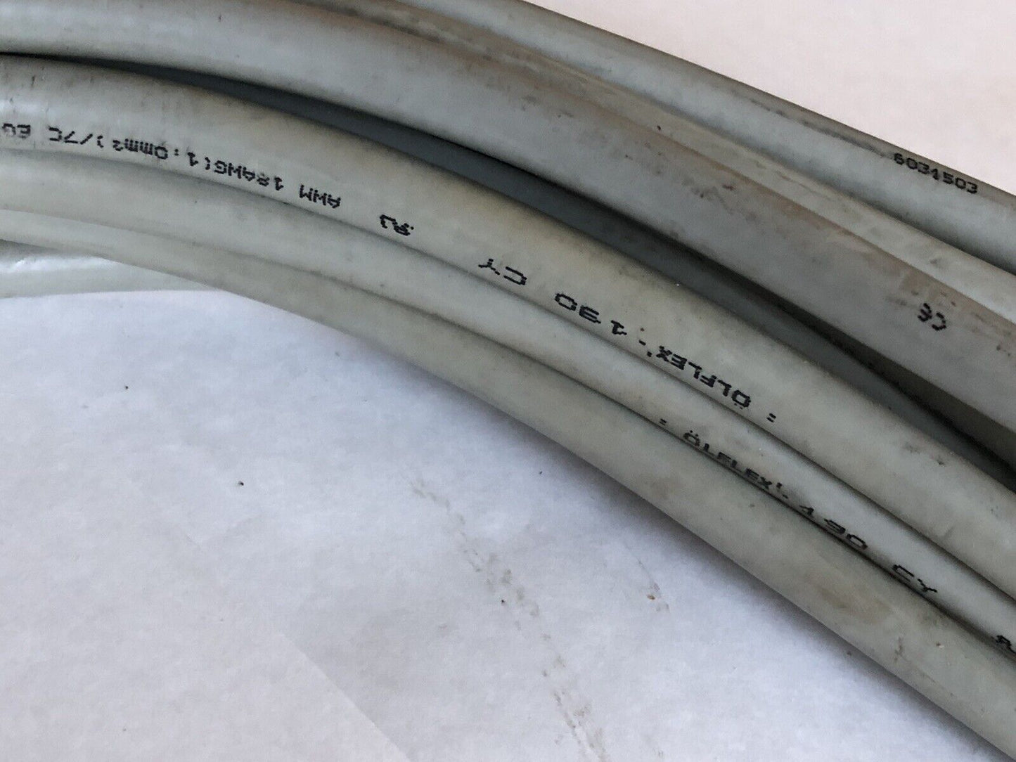 Intercon Robotic Cable Assembly Cordset Gmp-001-014 Hf,E63634,Ll53776,E803411,Ev