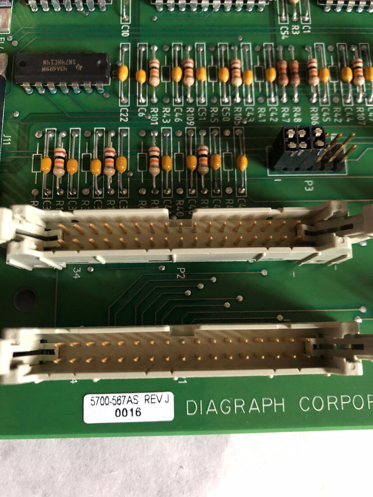 New Diagraph Corp 5700-567 Control Card,5700567,5700 567,Az