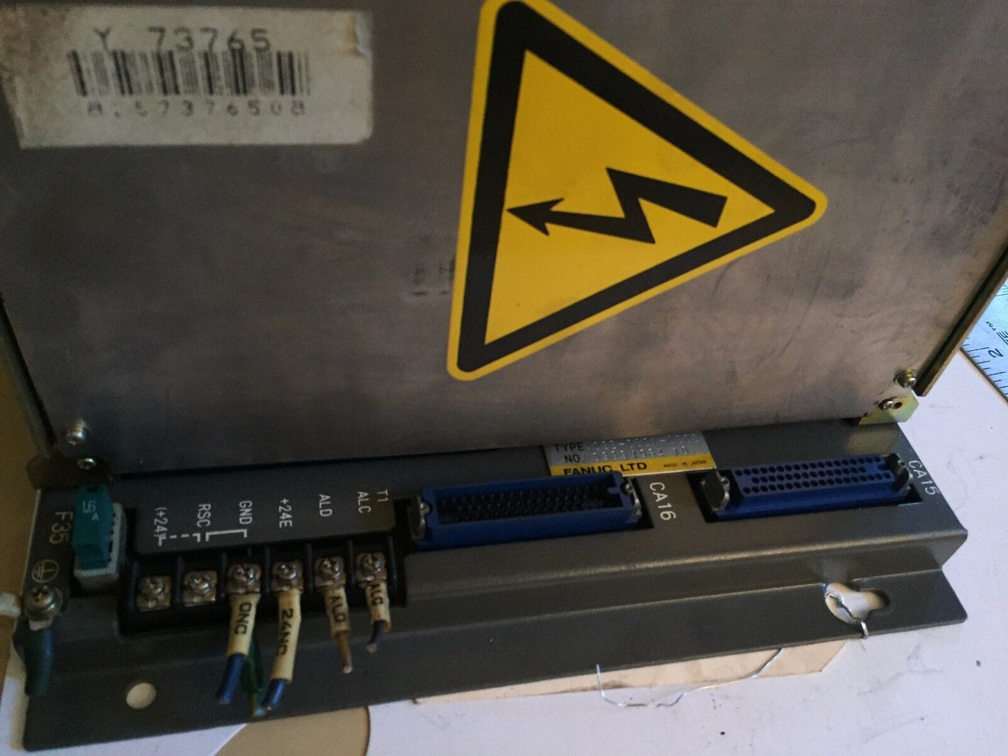 Fanuc A16b-1310-0010/07A,A03b-0801-C003,Pt01a,Od32b,Od64b,Id64a,If01,A03b0801,Cg