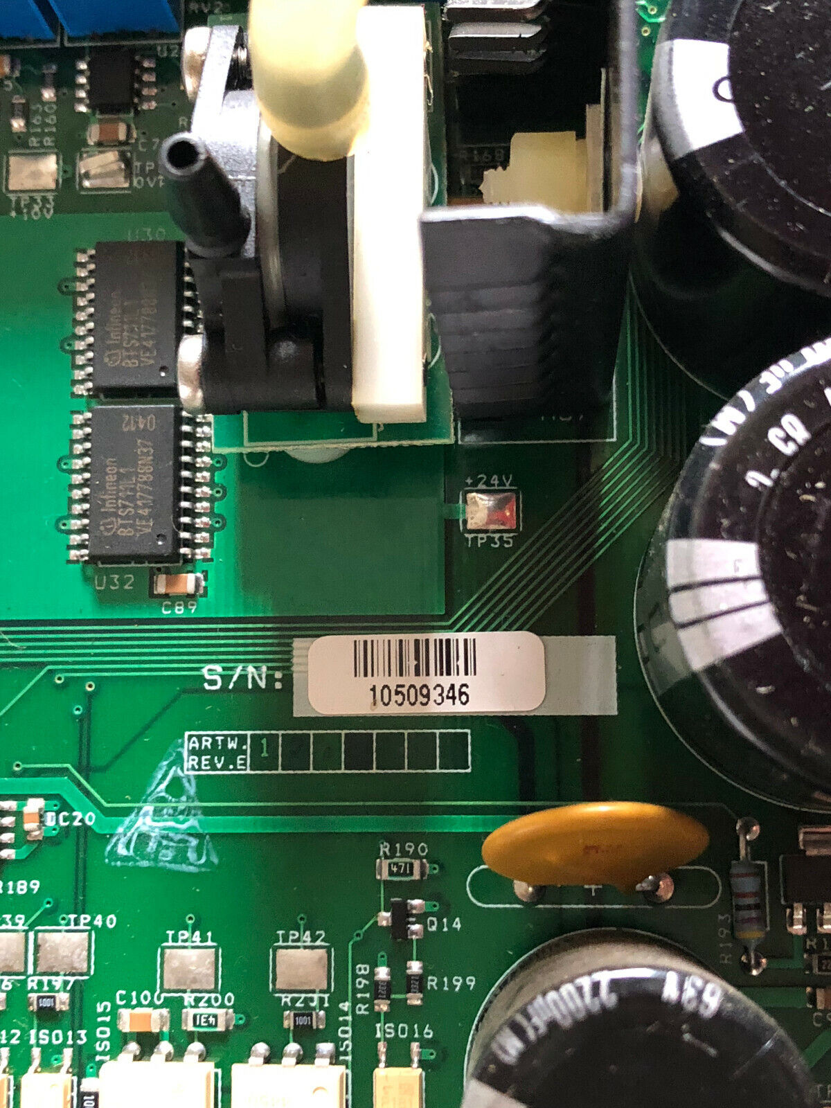 Markem 0672481 Artwork Rev E Pc Control Board 3312360 0515E Rev. E,Dh,Dc,Di