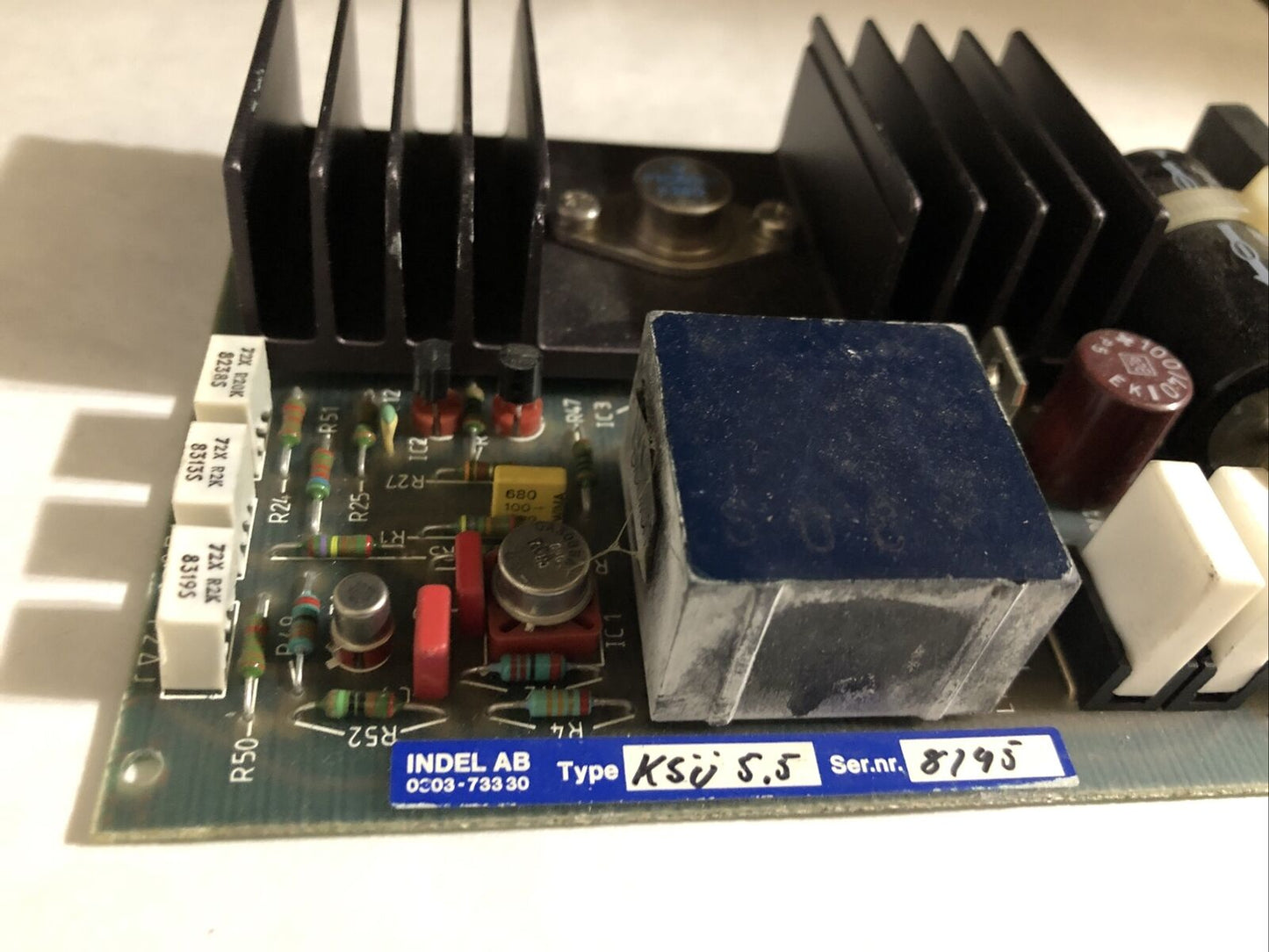 Indel Ksu 5.5, 1.01.02.102 Pcb Control Board,Bl,Db