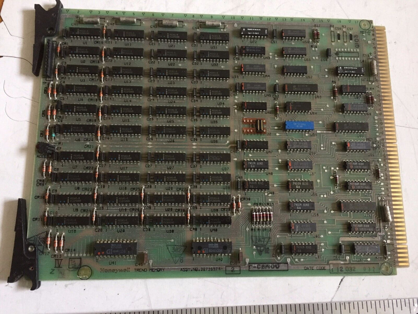 Honeywell 30735974-2,C-Cbmoo,30735974, Pwb Tdc 2000 Trend Memory,Cy