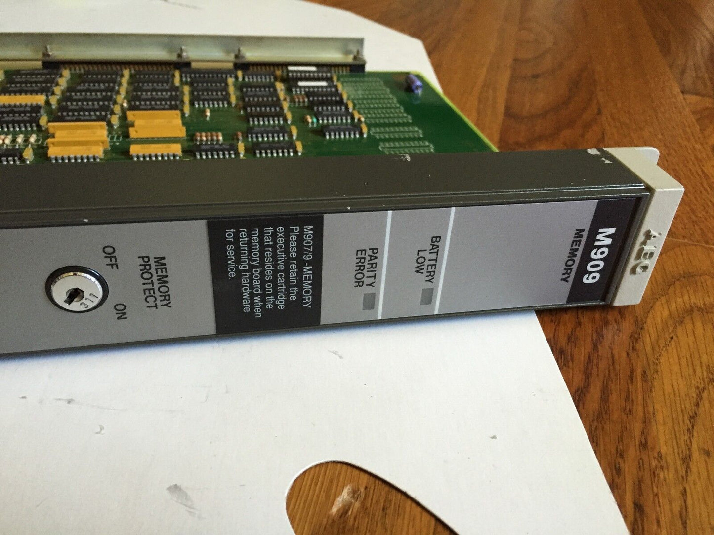 Aeg M909-000 Revb,M909 Memory Module 32K 200I/O Modicon Amm909 001,Bs,Dh