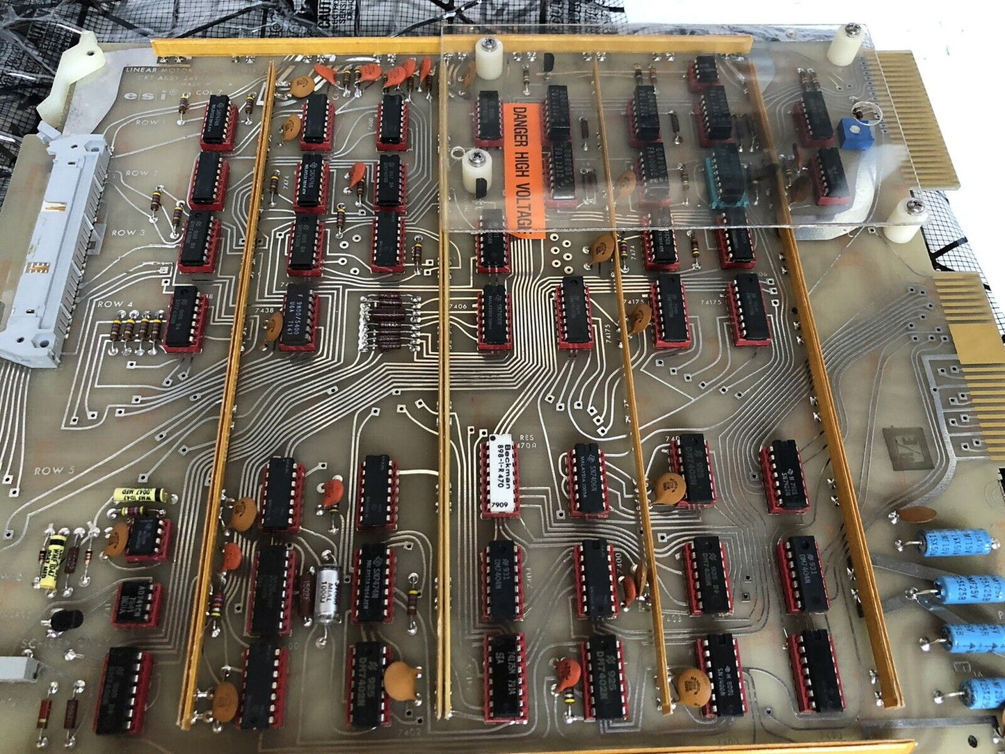 Esi Linear Motor/ Laser Control Pcb Card 24977, Circuit Board Col 7 Esi,Dk