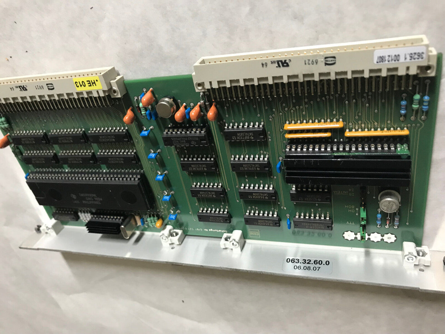 Erni Board 6120.521.201, 990E.Cpu.201, Cpu 990E Pcb,Ag,Ev,Aj