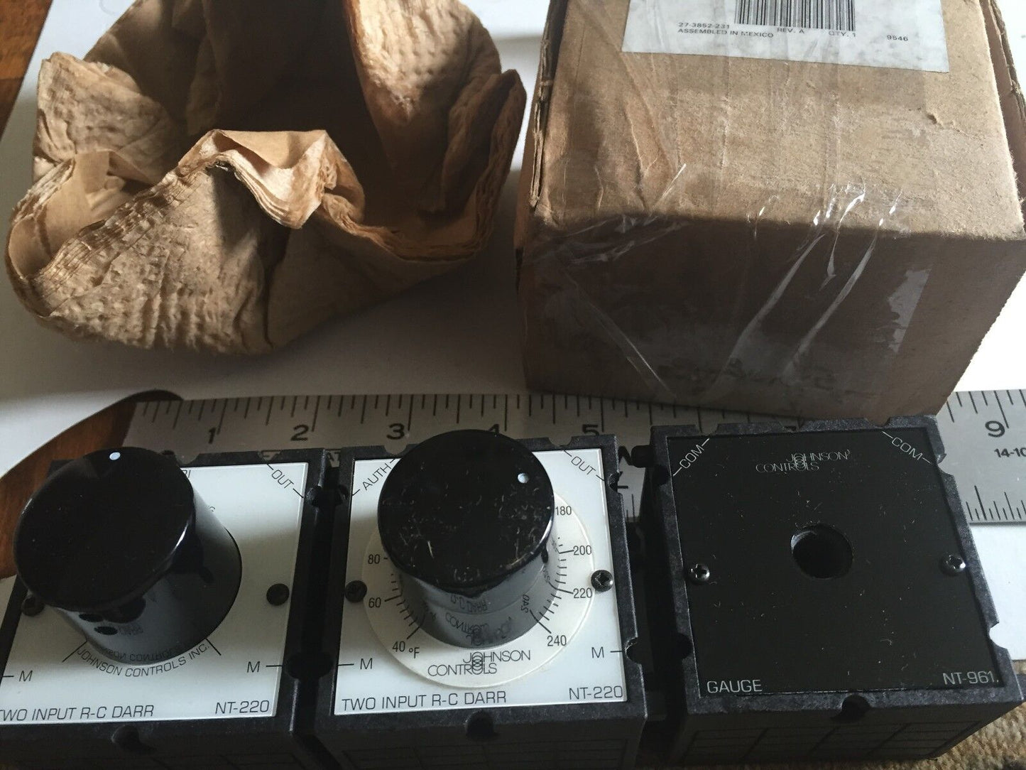 New Johnson Controls Nt-220,Nt-961 Receiver Dual Input Two R-C Darr,Fl