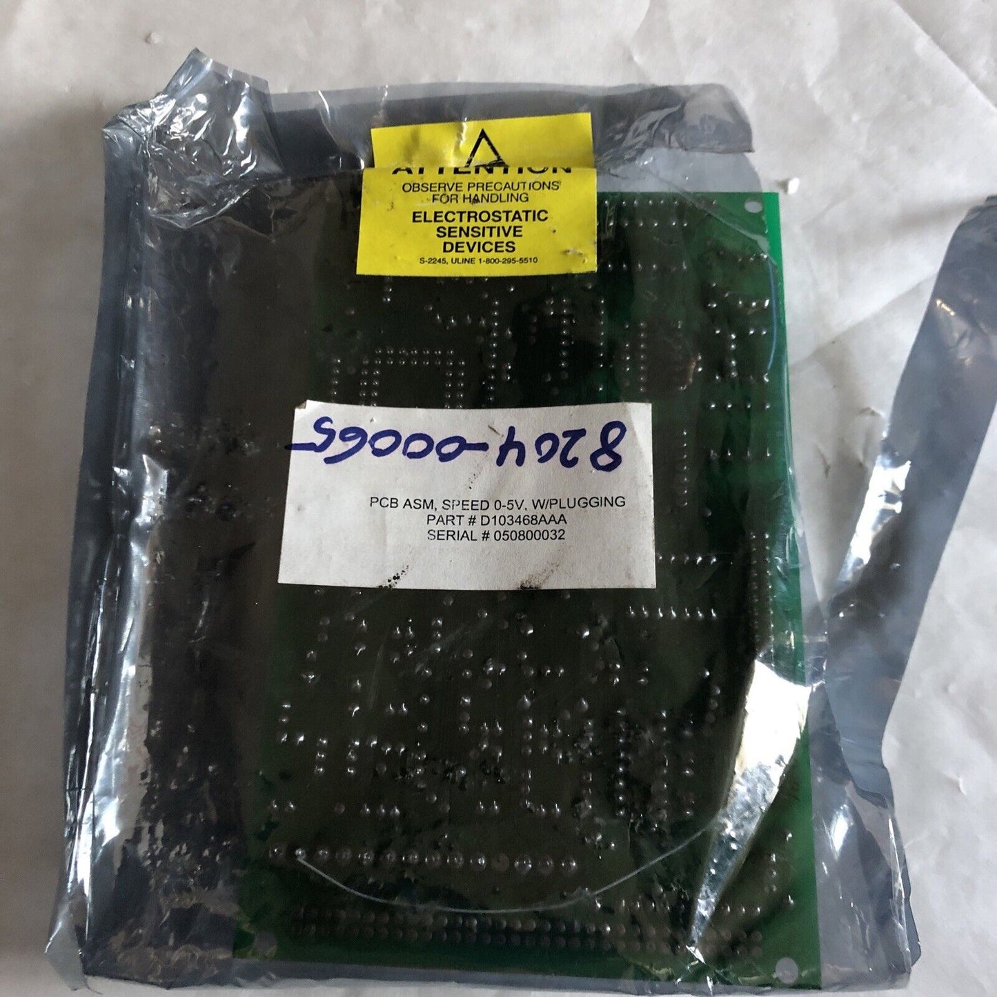 New Demag D103468aaa Speed Board A80-177 65092 49 Component Side 76-17748,Ea