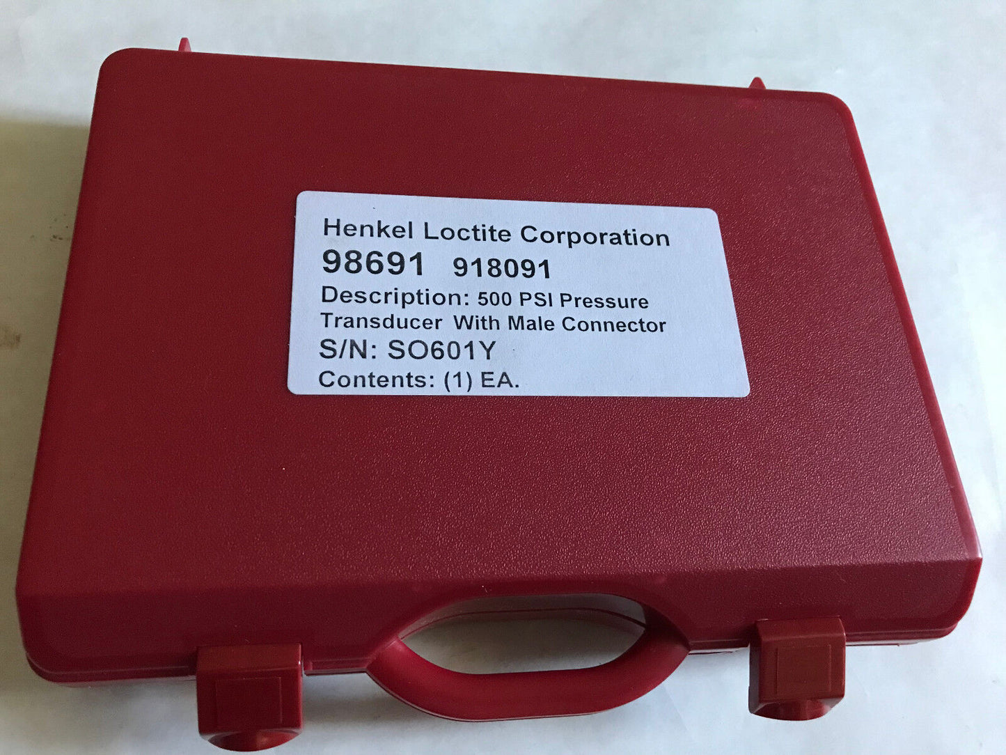 New Henkel Loctite 98691 918091 Transducer,500 Psi Henkel 98692 918096 Sensor,Ax