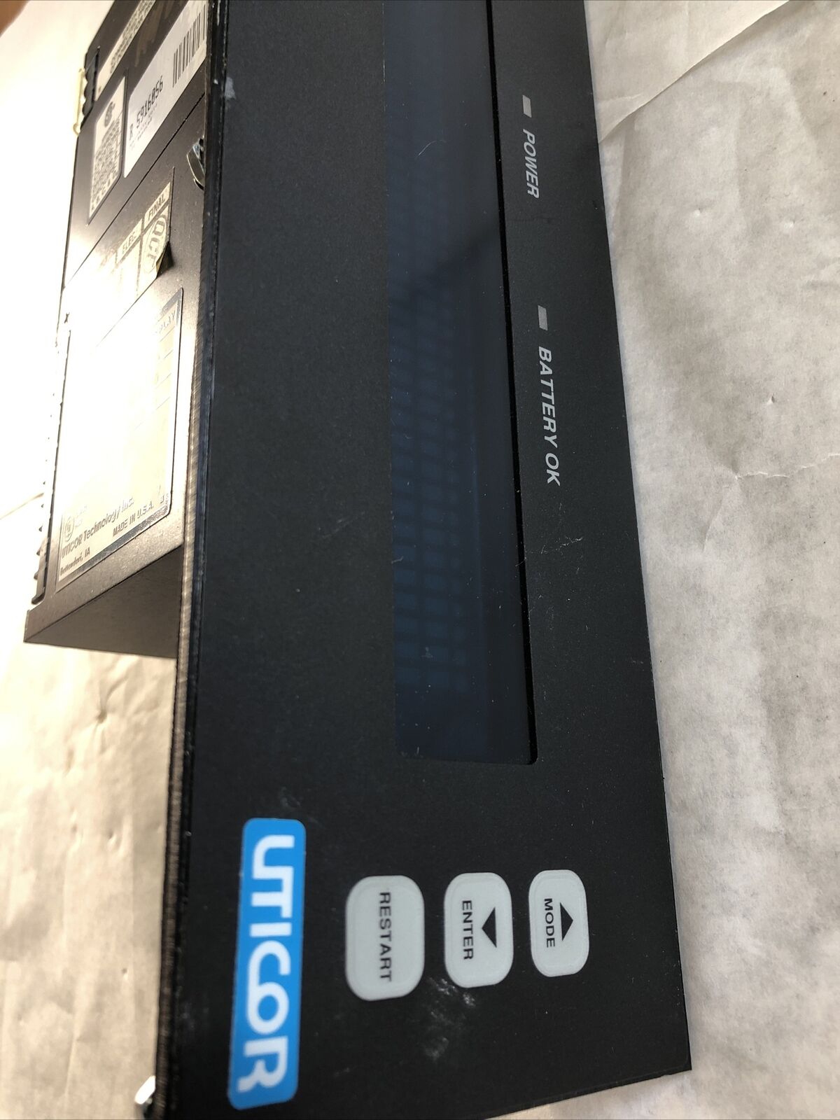 Uticor 180-24A1n008e1,Pmd 180, Avg Message Display .1/.05Amp 115/230V,Ee