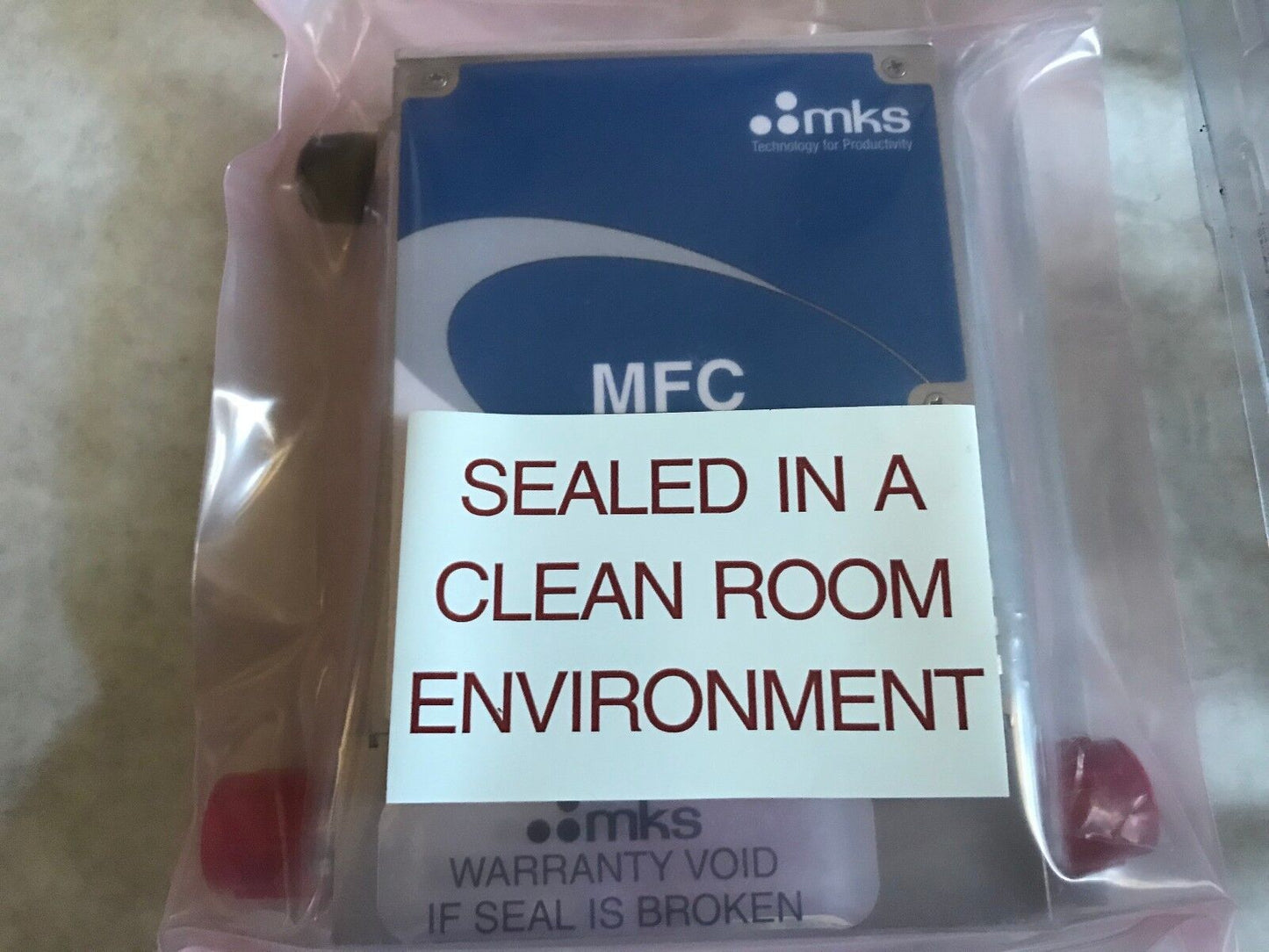 New Mks P4b013203r6t0aa,Mks Mfc Mass Flow Controller Gas N2, 2000 Sccm,,Ef