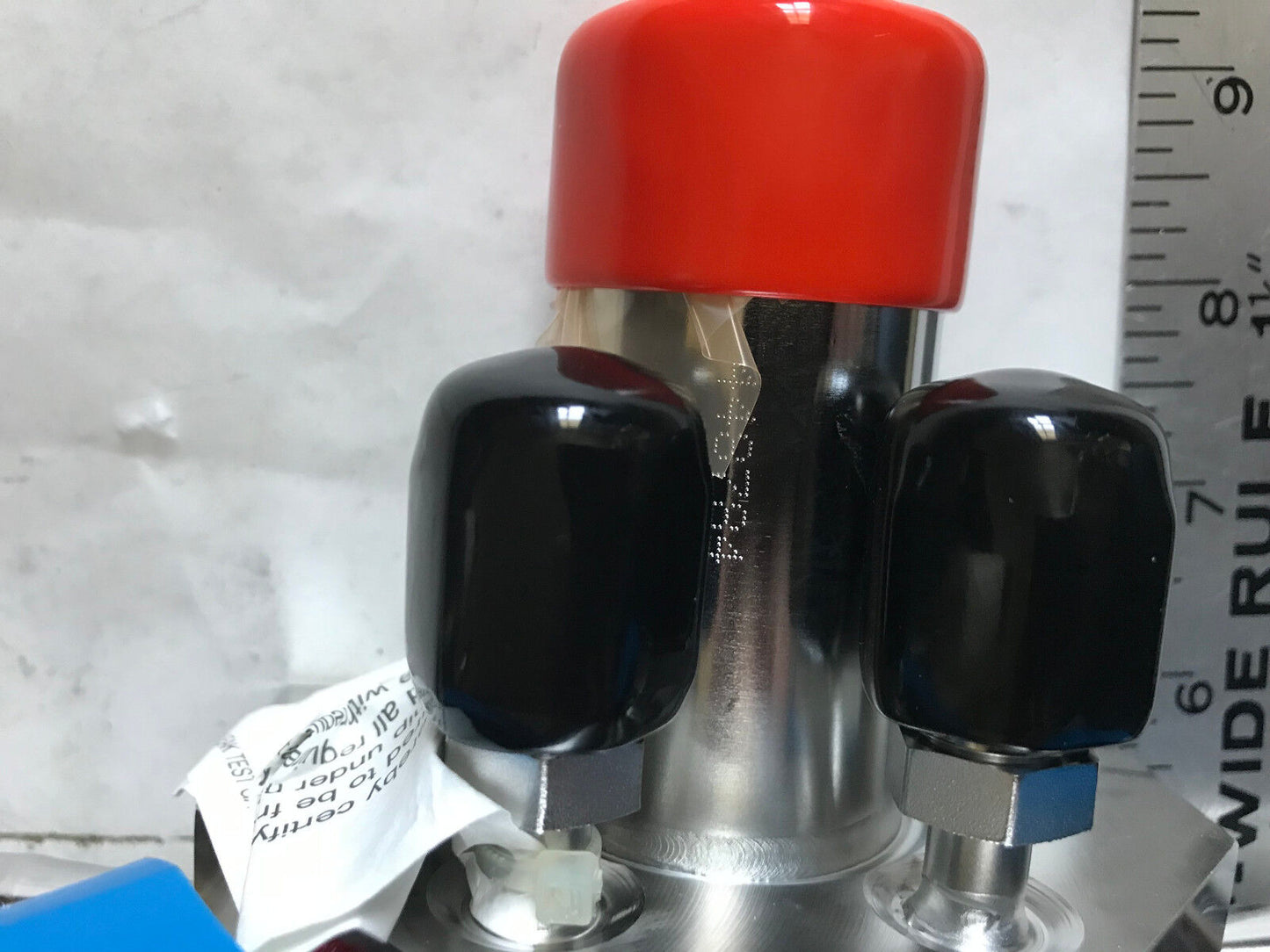 Carten 501117-01-Blu Cross-Duplex V60016 Diaphragm Valve 448784,375 Duplex,Sr