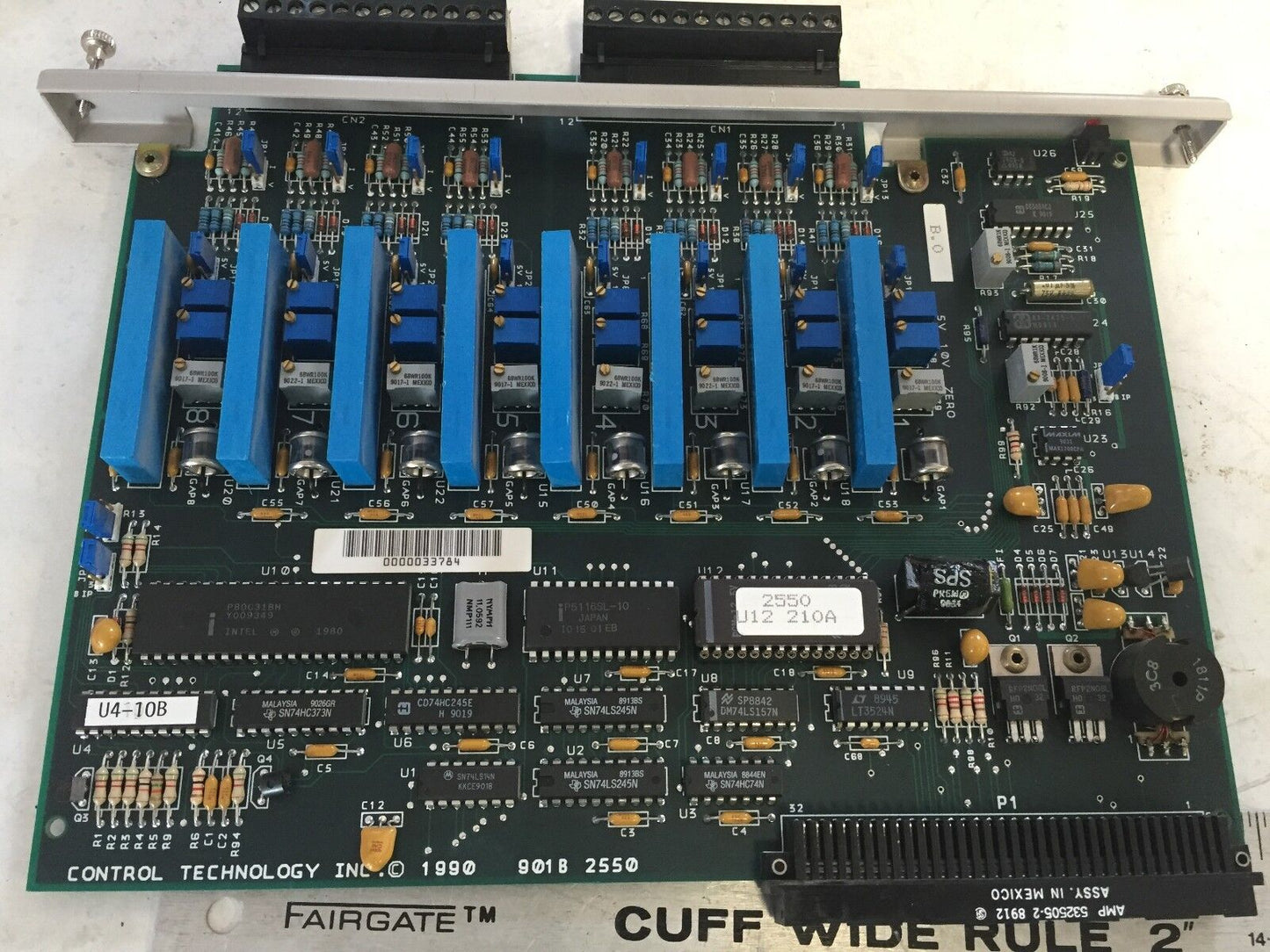 Cti 2550,Control Technology Inc. 901B 2550 Board,Isolated Analog Input 2550,Ch
