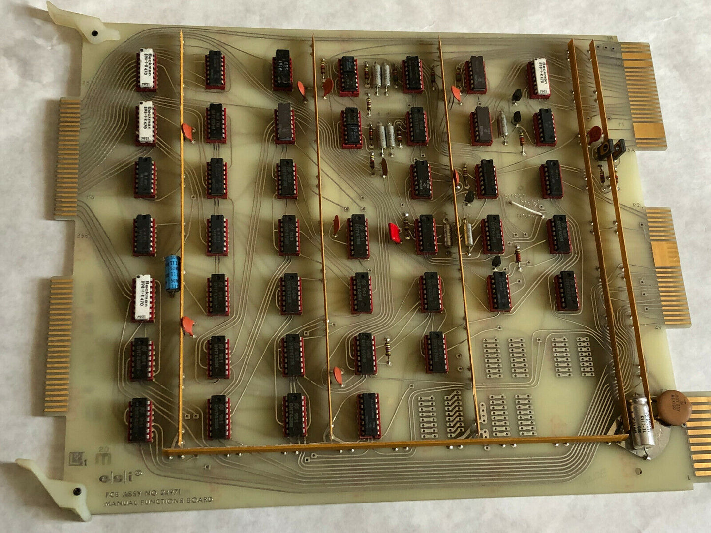 Esi 24971 24970 B Manual Functions Board Pcb Board,Da