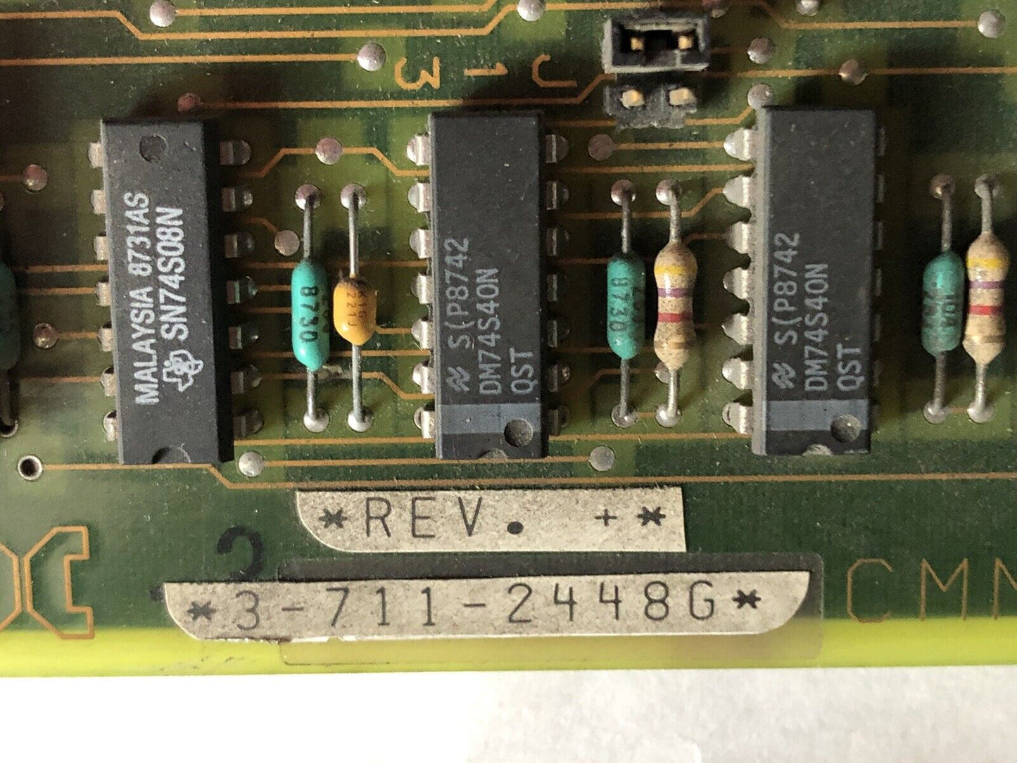 Cincinnati Milacron 3-711-2448G Cnc Servo Memory Board,Pcb Cmm,Tc