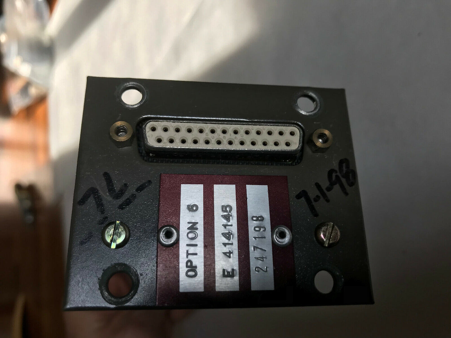 Etamic 2/4 E 430 706,Etamic Option 6,E 414145 Option Board,Etamic E 430 706,Sn