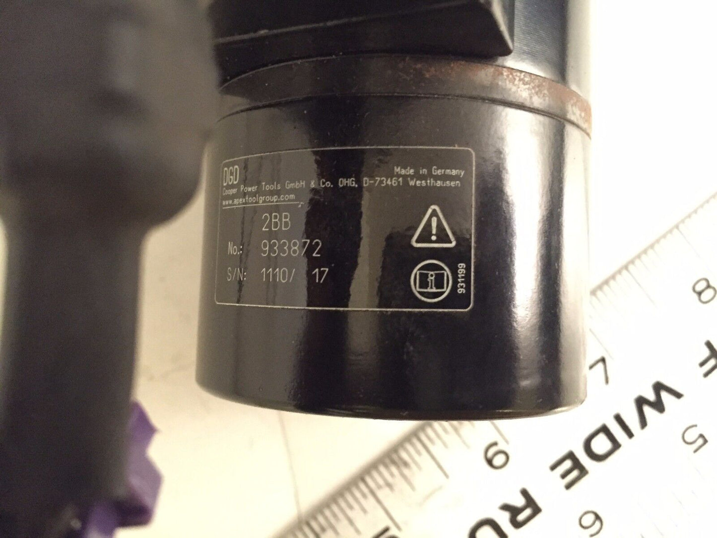 Dgd 2Bb-933872 Dgd 2Bb 933872,933872 9165017 Nutrunner Motor Garner Cooper,Bp