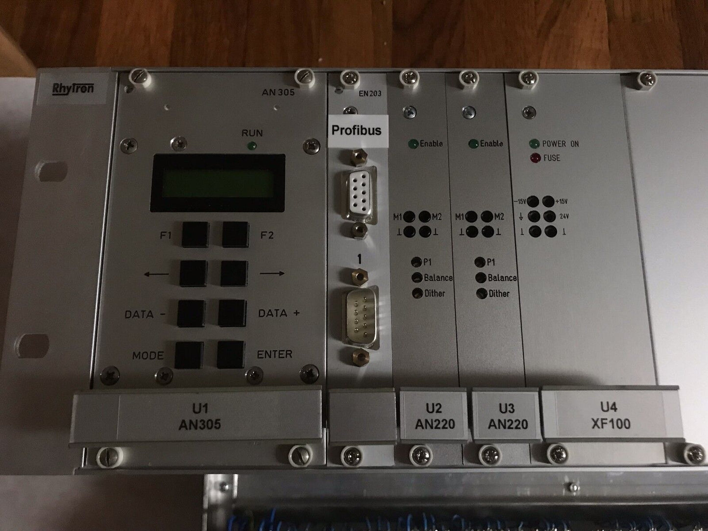 Rhytron U1 An305 Controller,An220,Xf100,U9 An223,En203 Profibus,Hager E48414,Cx