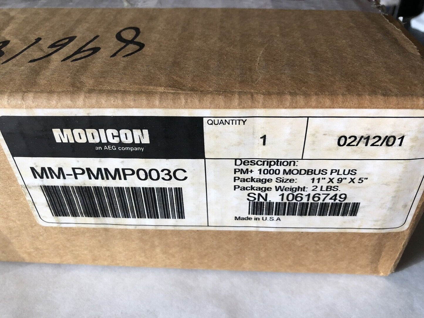 New Schneider Pm+ 1000 Modbus,Pmate 1000 Mb,42-16000,87-02007-00, Mm-Pmmp003c,Ce