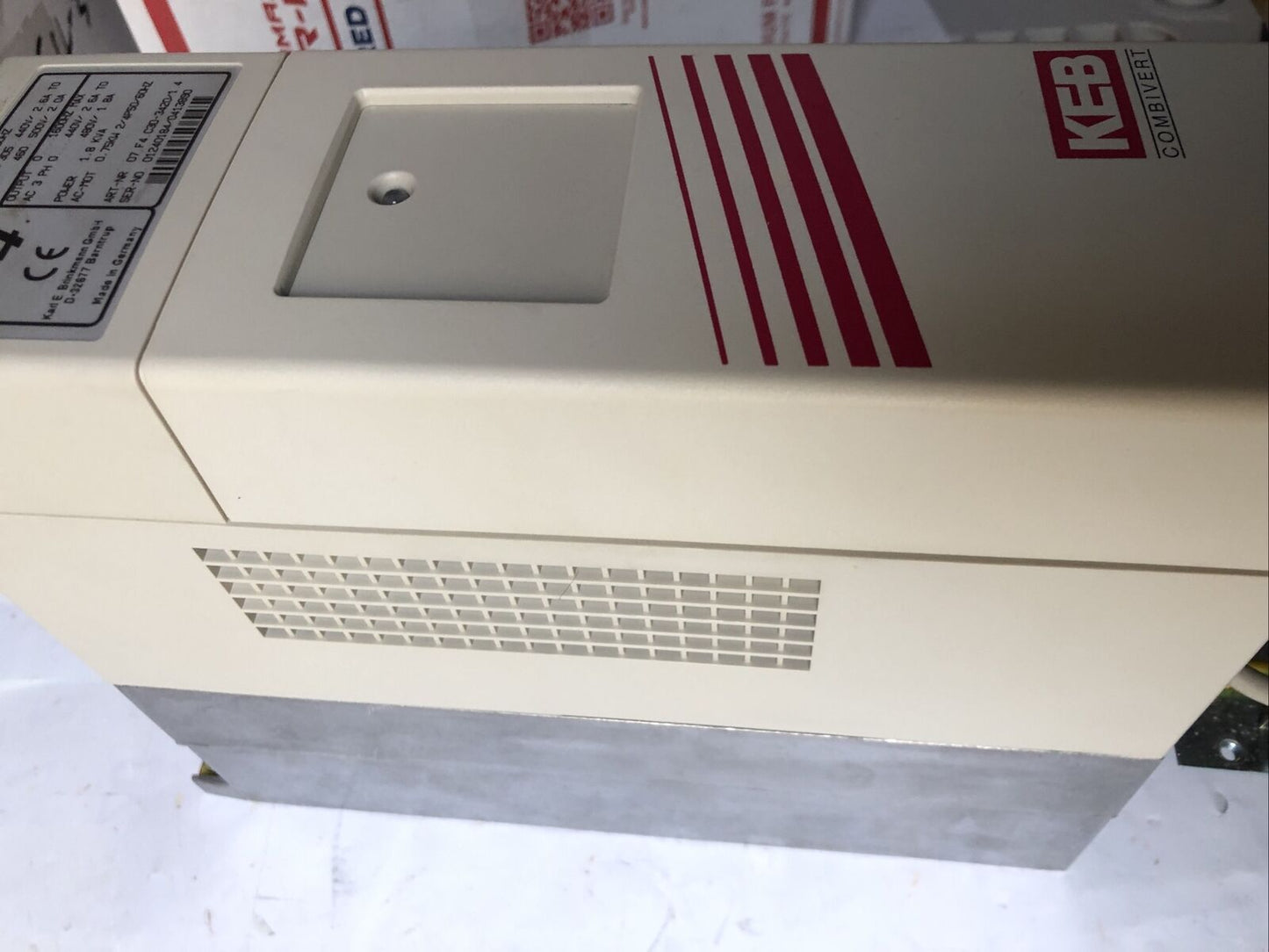 Keb 07.F4.C3d-3420/1.4 Combivert Controller F4,07 F4 C3d-3420/1.4,1.8 Kva,Fj