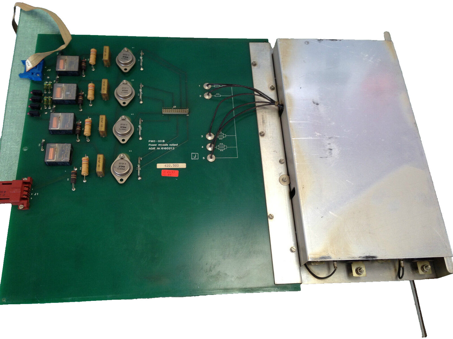Agie 616021.2 Pcb Board Pmo-03 B Power Module Outlet Nr. 616021.2,622.503,To