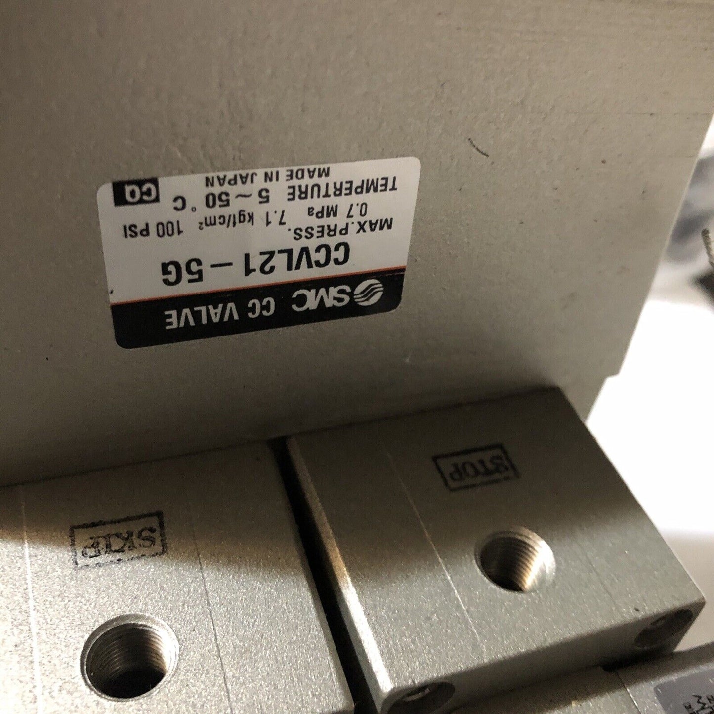 New Smc Cc100-200L21-5G,Ccvl21-5G Hydro Unit,Cc Valve V0301-005G Dc24v,Bo