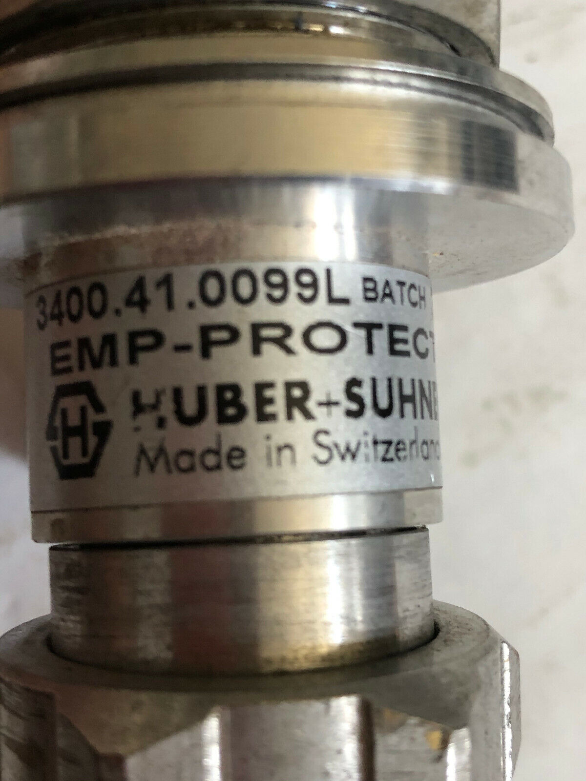 New Huber Suhner 3400.41.0099L Emp Protector Connector ,Sc