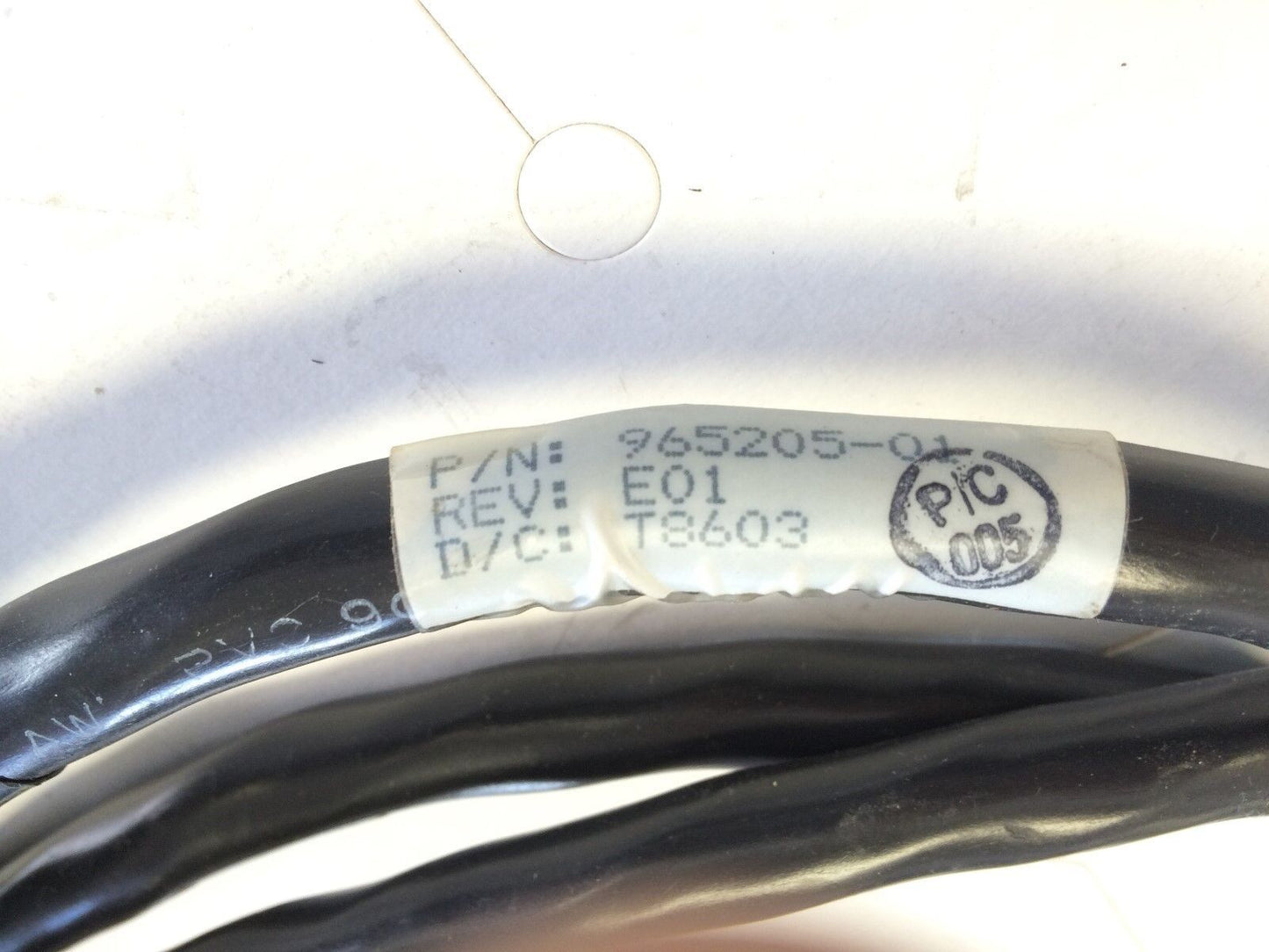 Allen Bradley Cable Assembly 1771-Ch 965205-01 E01,208614-1,Bf