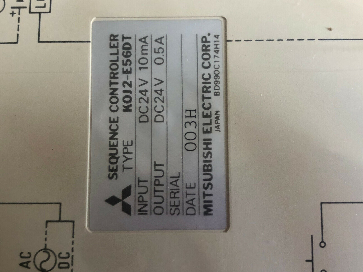 New Mitsubishi K0j2-E56dt,Koj2-E52dt Sequence Ctrl Koj2-E56dt Melsec-K,Fb