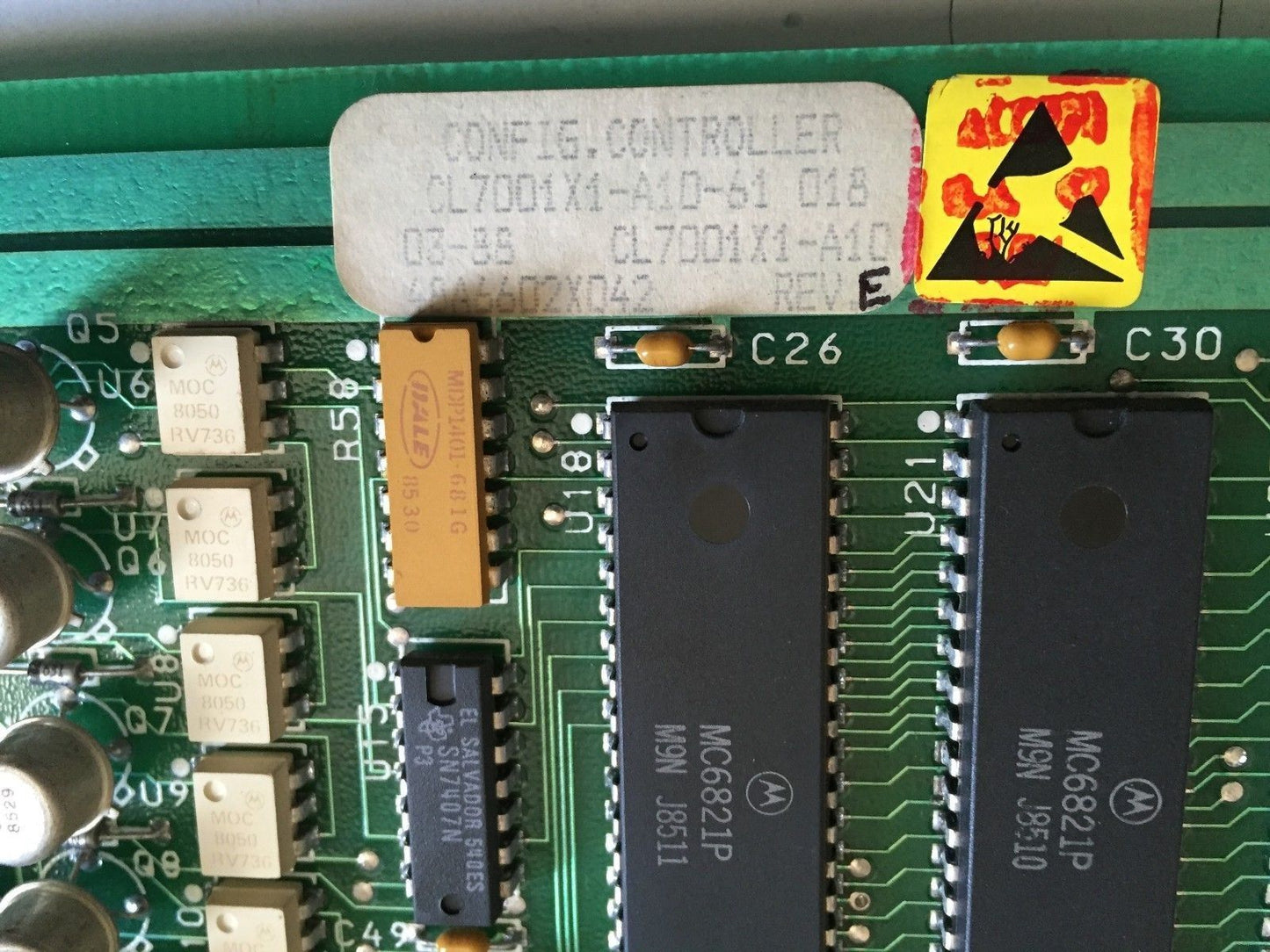 Fisher Controls 48A6602x042,Cl7001x1-A10 Profile Supply Config,39A5234,Cl700,Ee