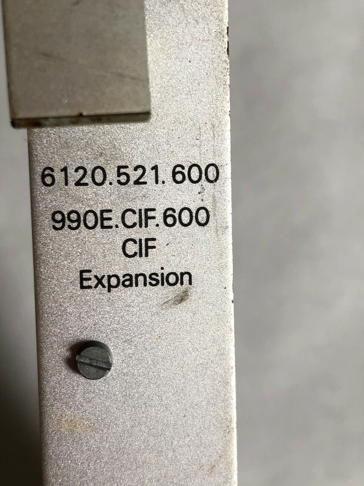 Bircher 6120.521.600, 990E. Cif. 600 Cif Expansion Plc Board,Ag,Ev
