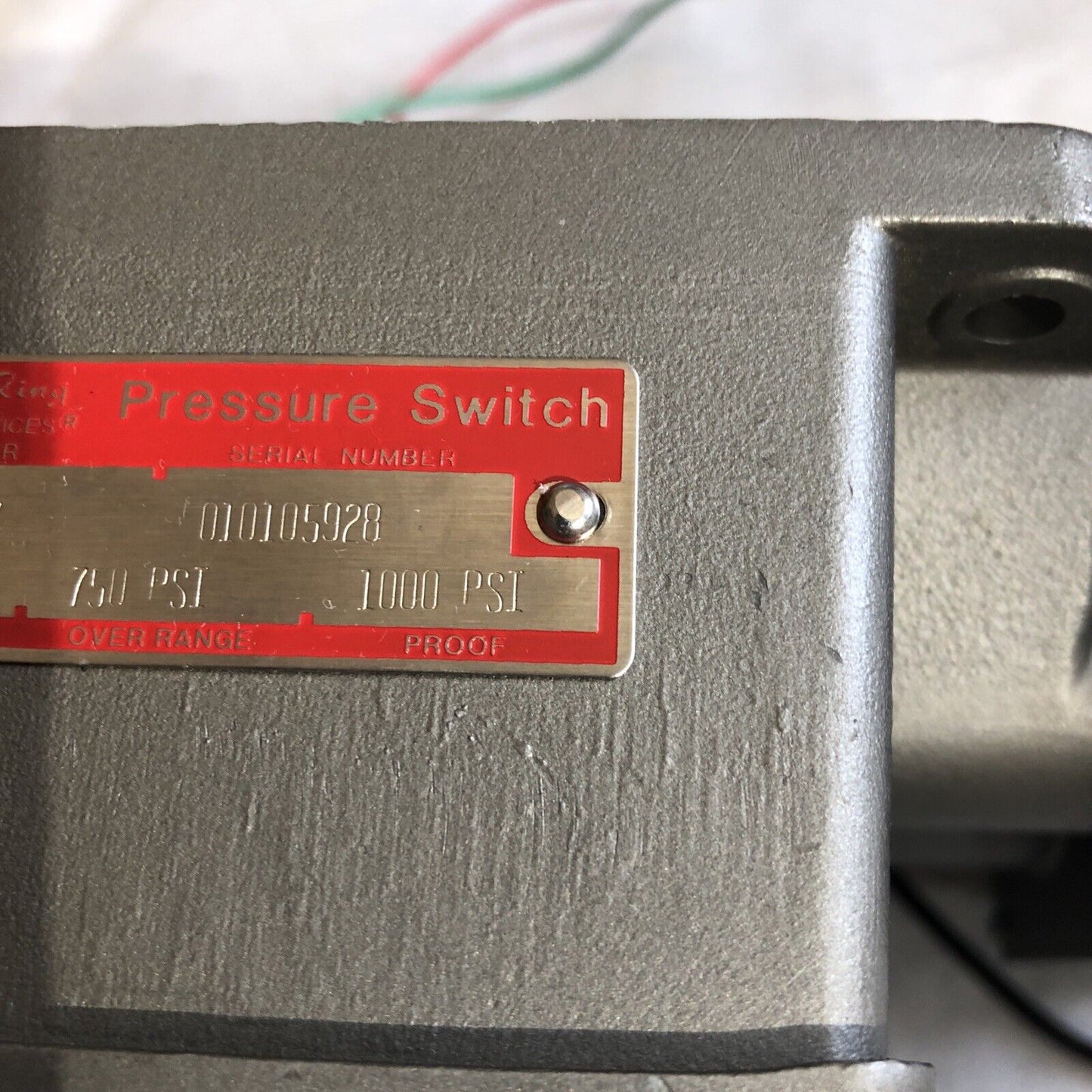 New Sor 4V3-Ac4-N4-C1a-Yy Pressure Switch 5-25Psi Ovrrg 750Psi Proof 1000Psi ,Ee