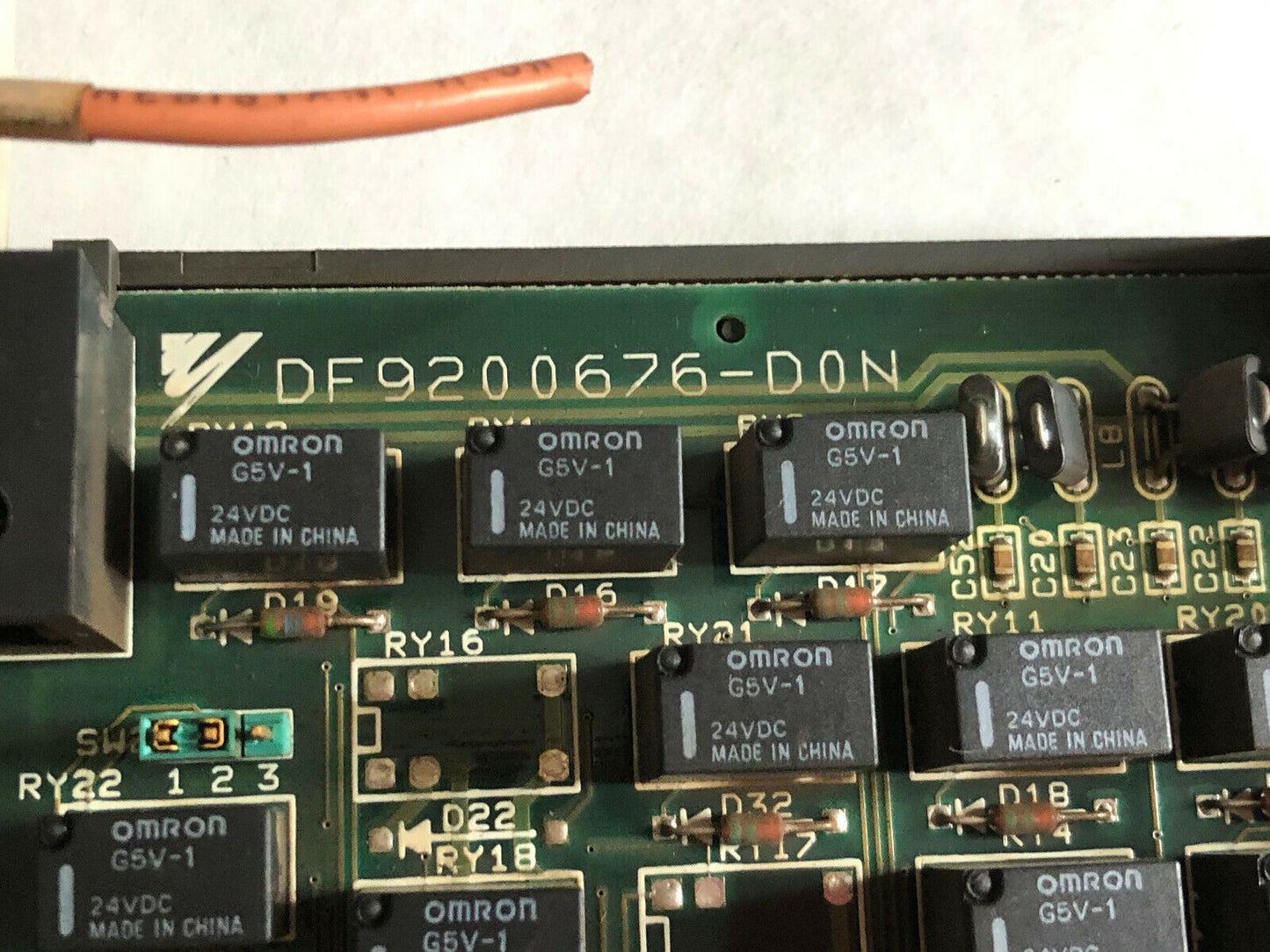 Yaskawa Electric Jancd-Mry01b1 Rev. E02, Df9200676-D0n Pc Board,Ch