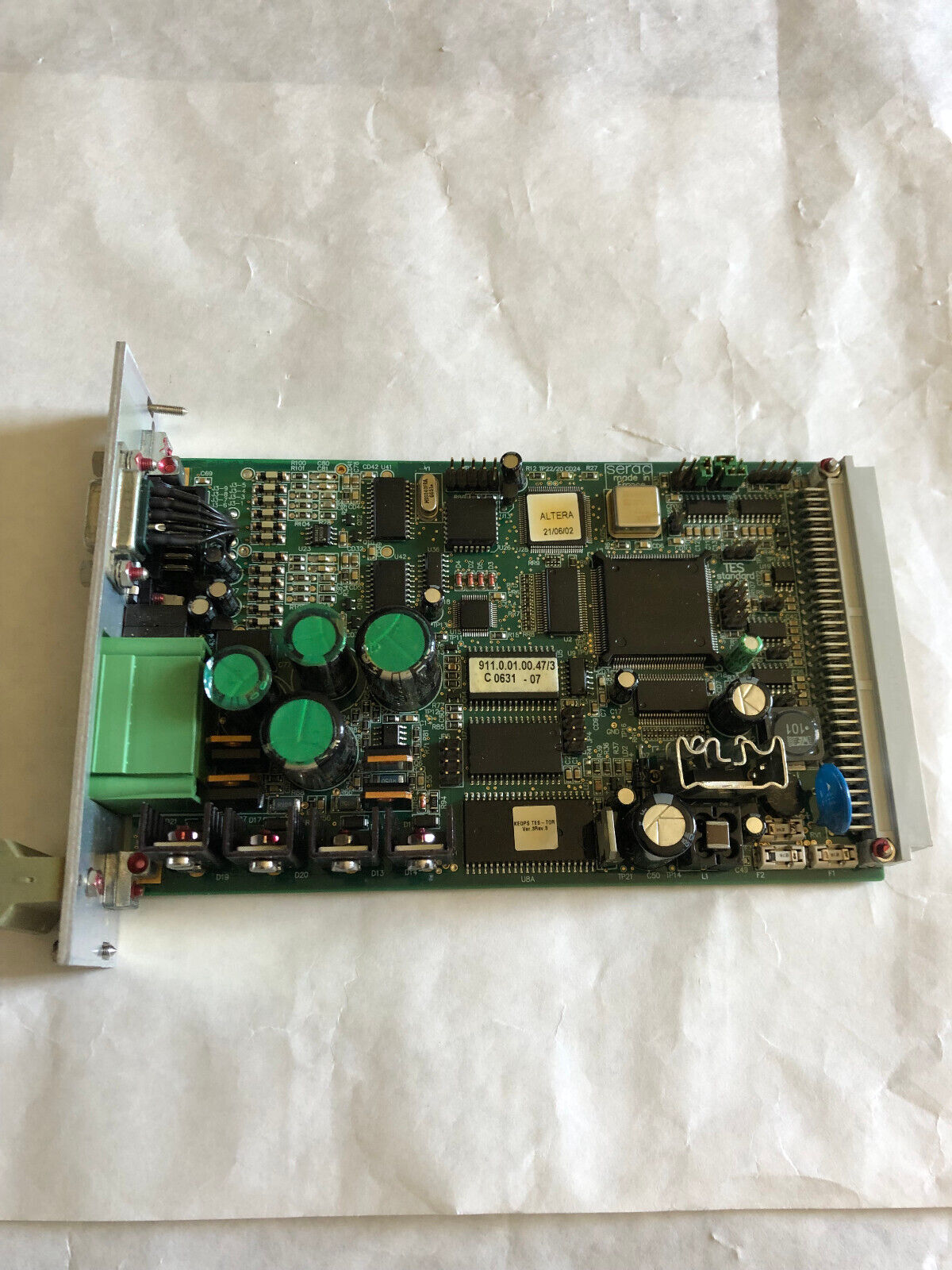 New Tes-Tor 91 10010047,Serac Tes-V2 911.0.01.00.47/3 Dual Port Universal,Aj,Ey